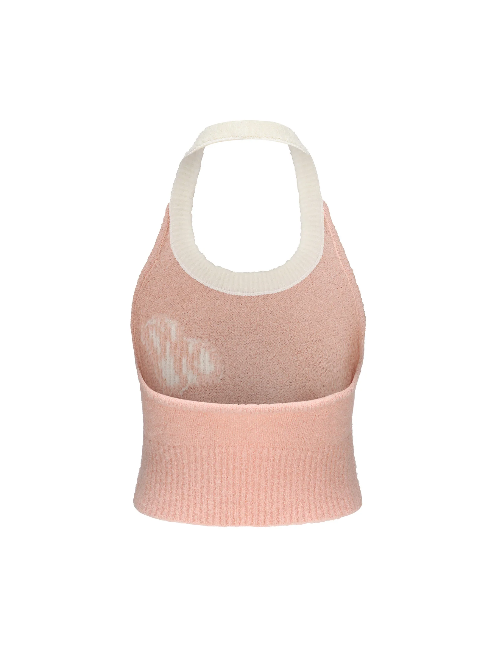 Macie Knit Halter Top (Light Pink) (Final Sale) - Image 7
