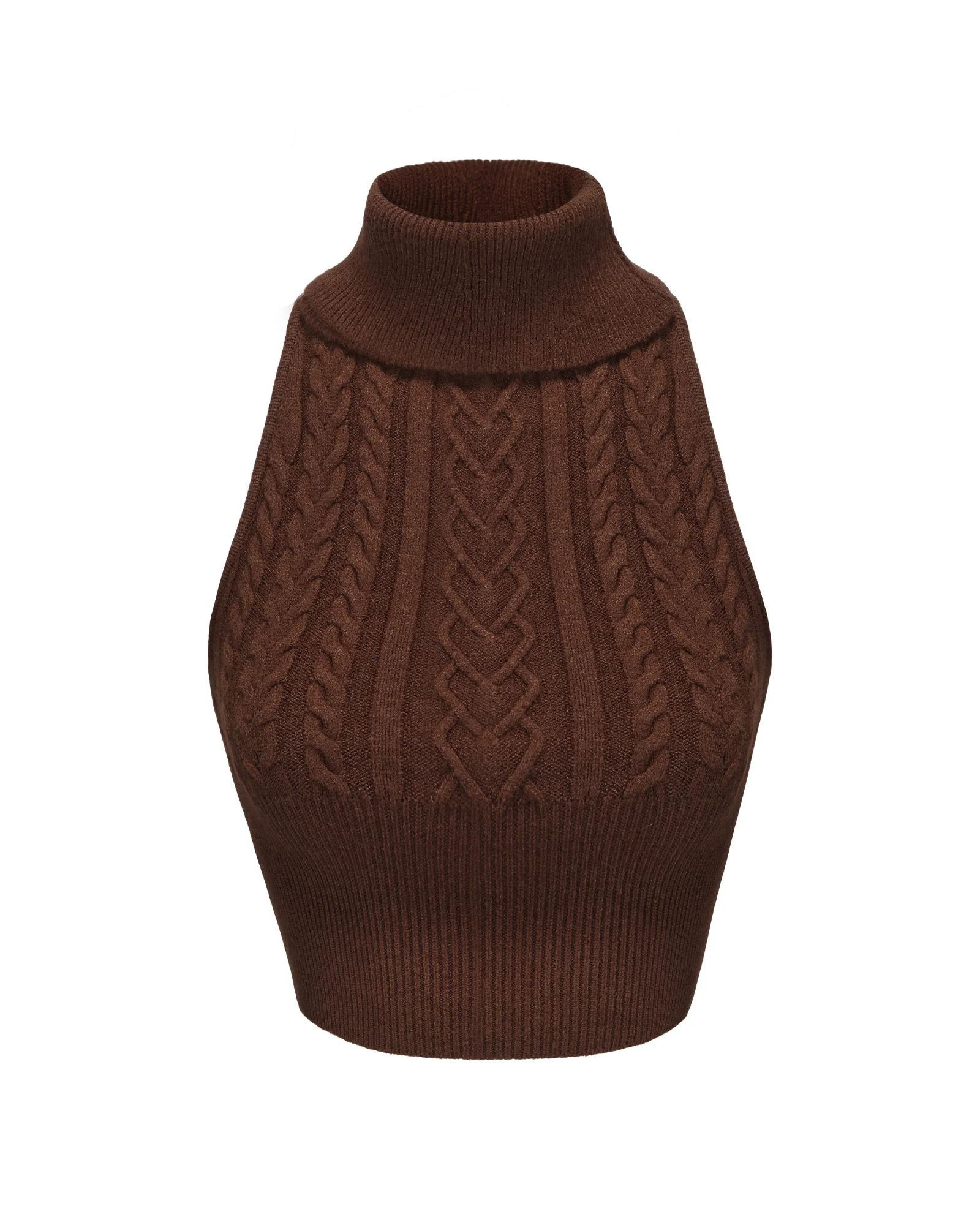 Margo Knit Top (Brown) - Image 9
