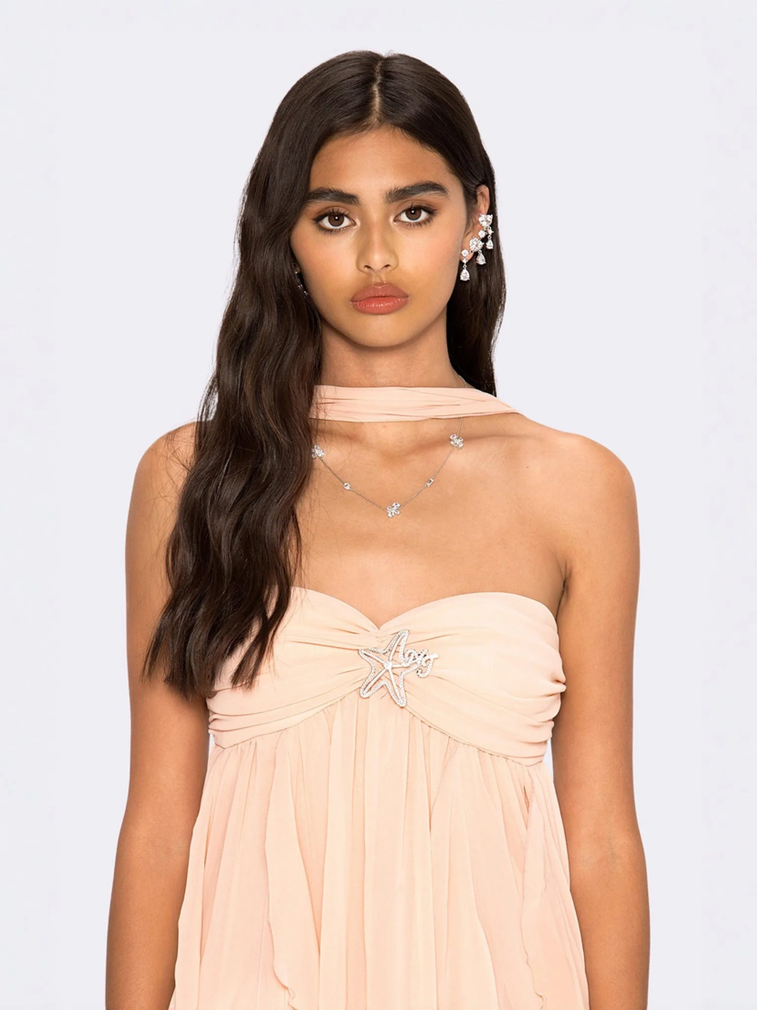 Mariah Dress (Peach) - Image 7