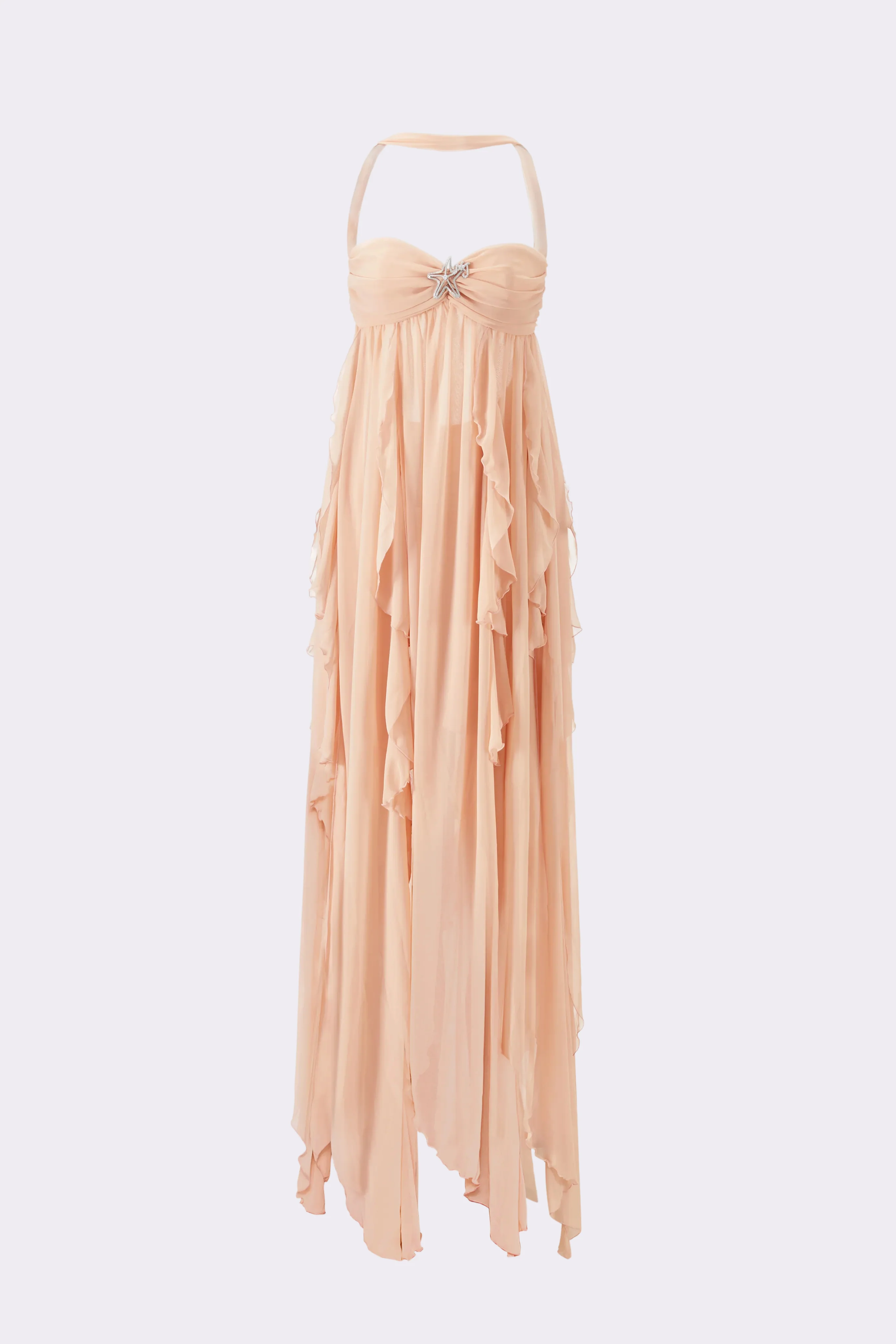 Mariah Dress (Peach) - Image 8