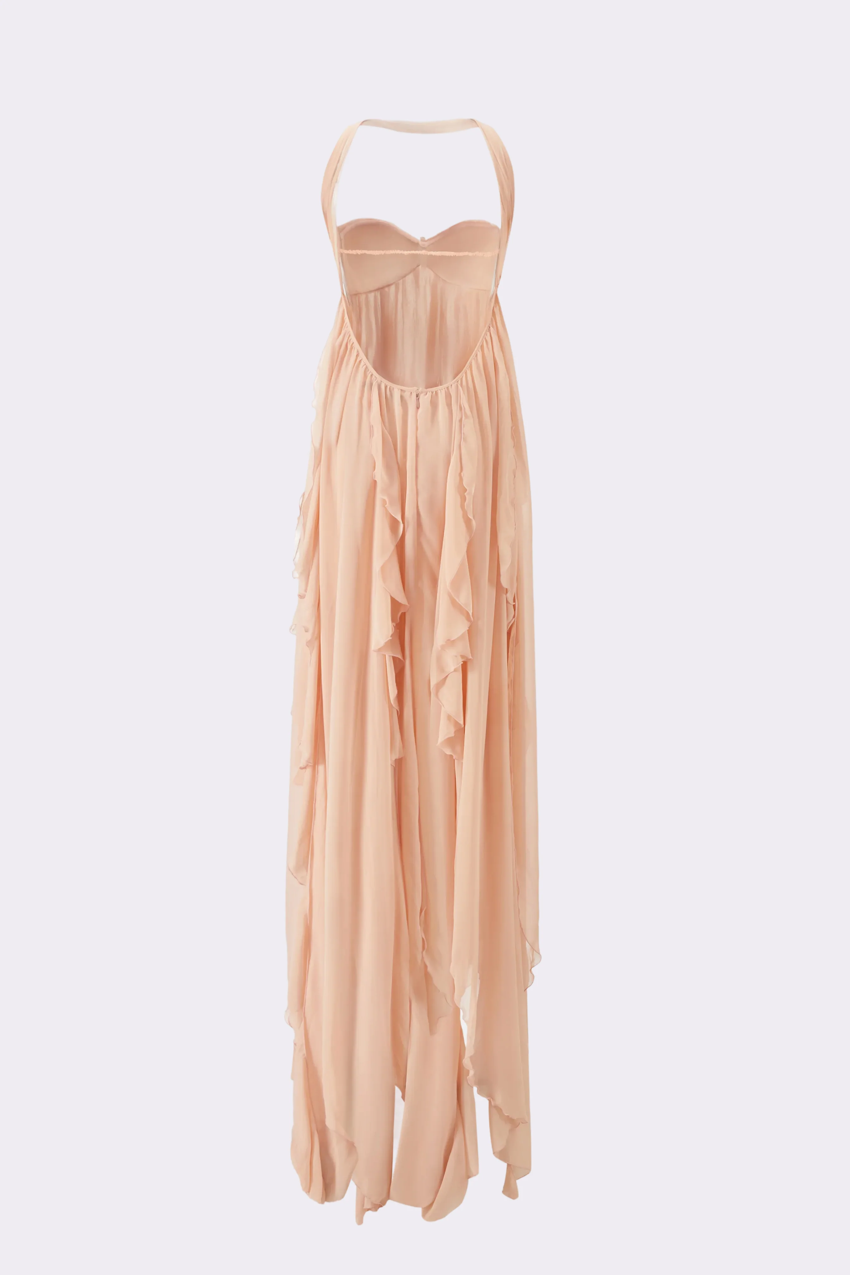 Mariah Dress (Peach) - Image 9