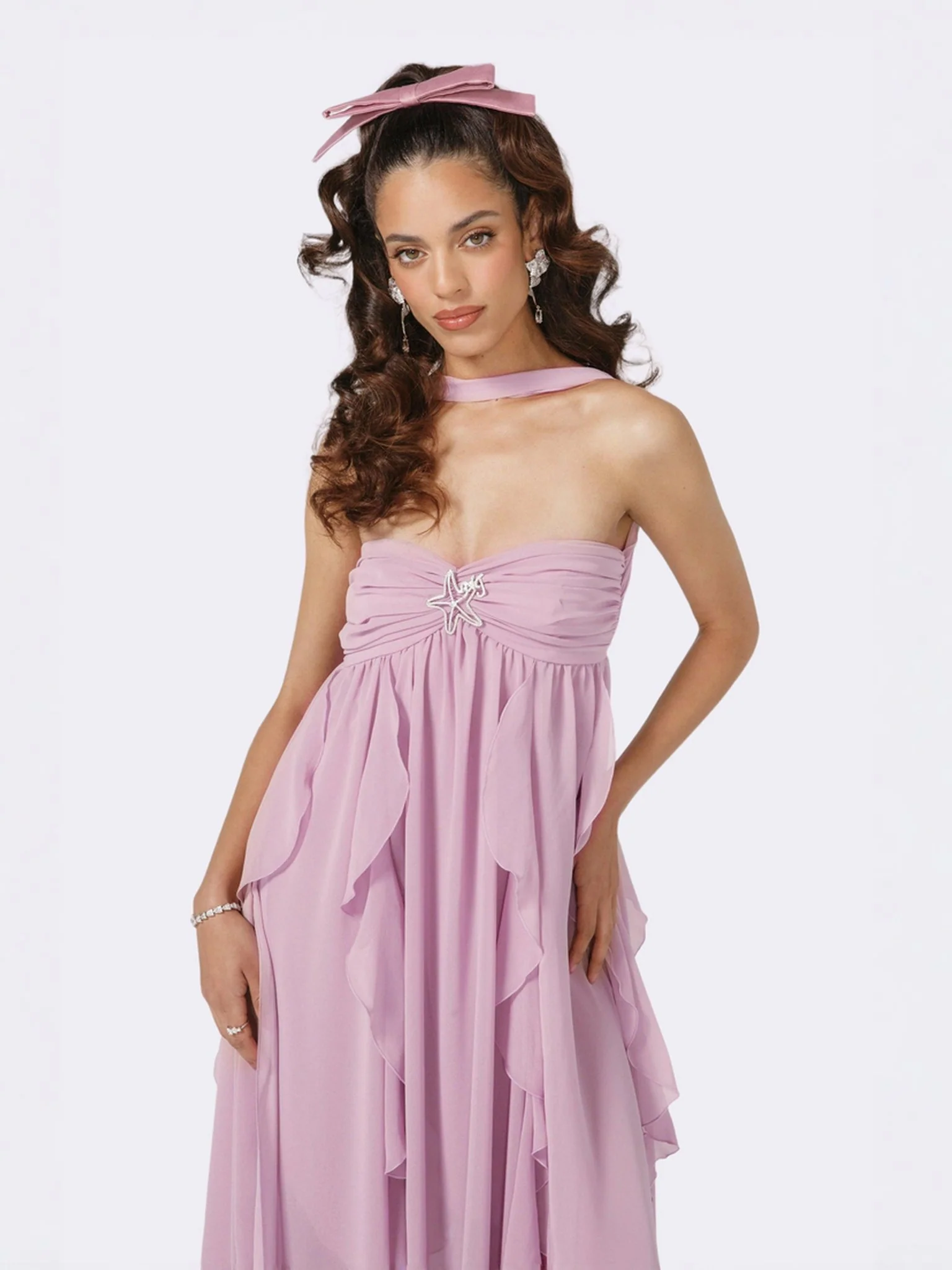 Mariah Dress (Purple) - Image 5