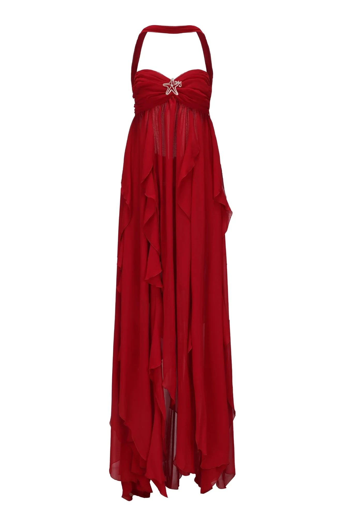 Mariah Dress (Red) - Image 11