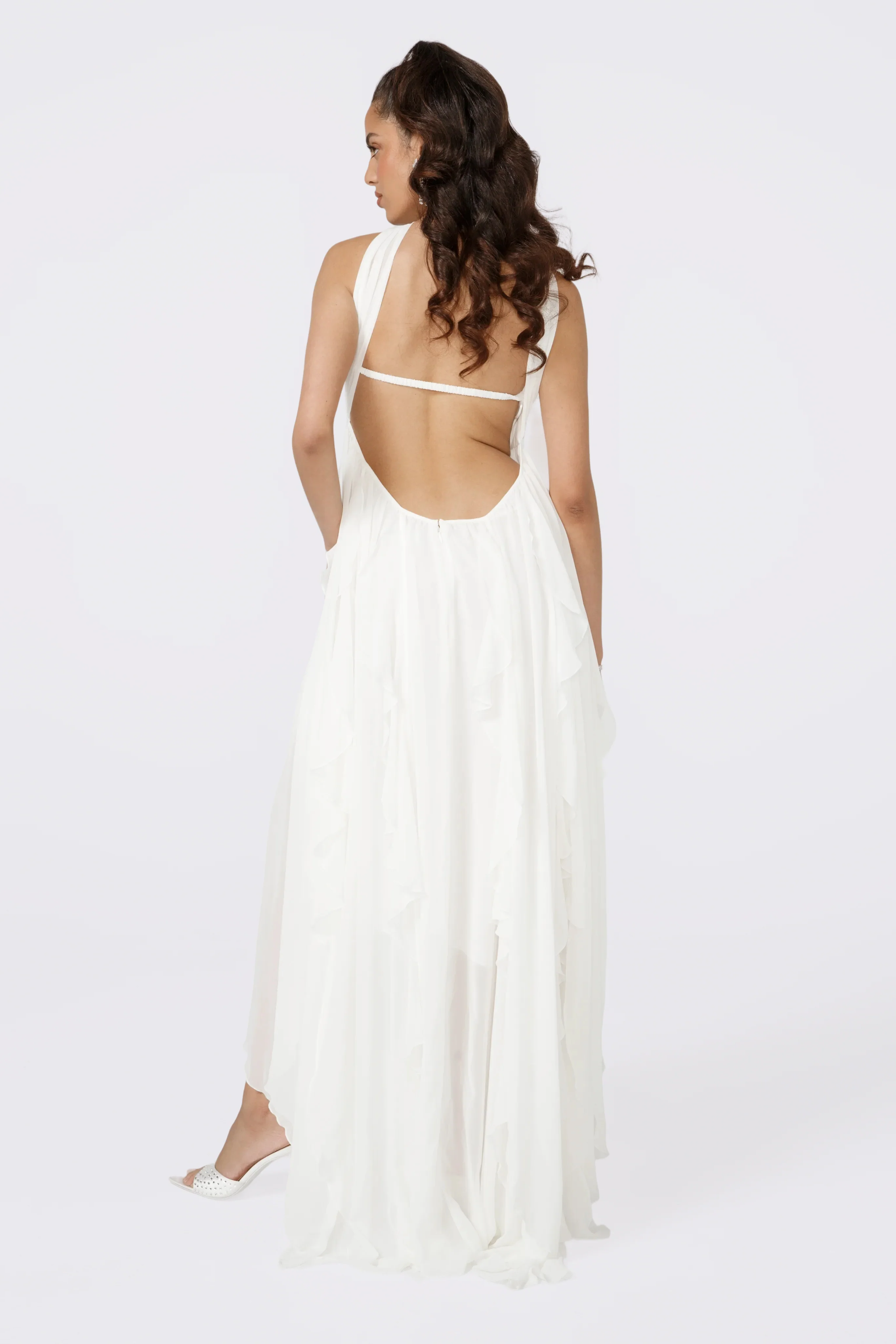 Mariah Dress (White) - Image 4