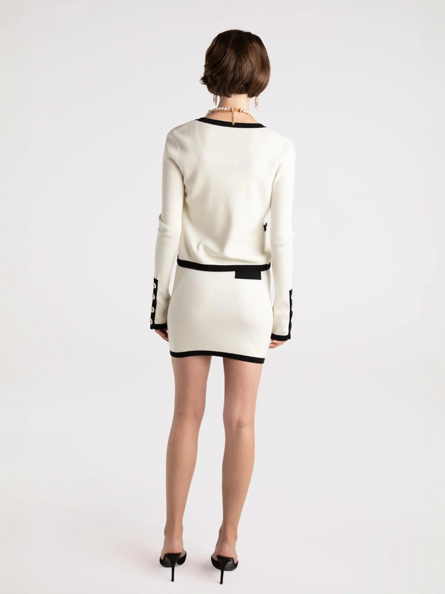 Matilda Knit Set (White) (Final Sale) - Image 9