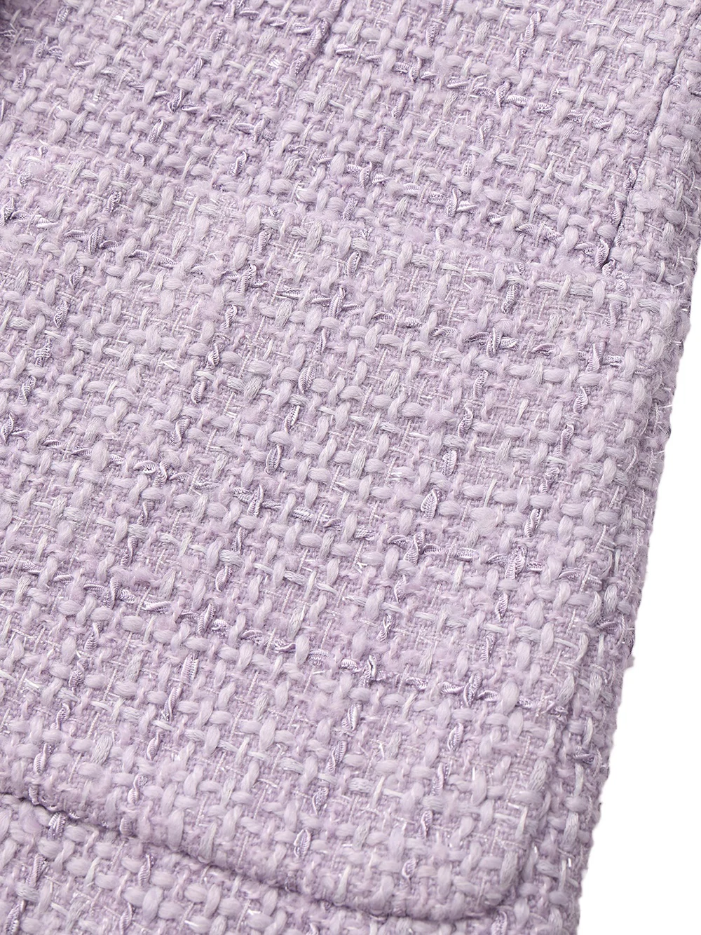 Maya Textured Lapel Purple Suit Jacket - Image 6