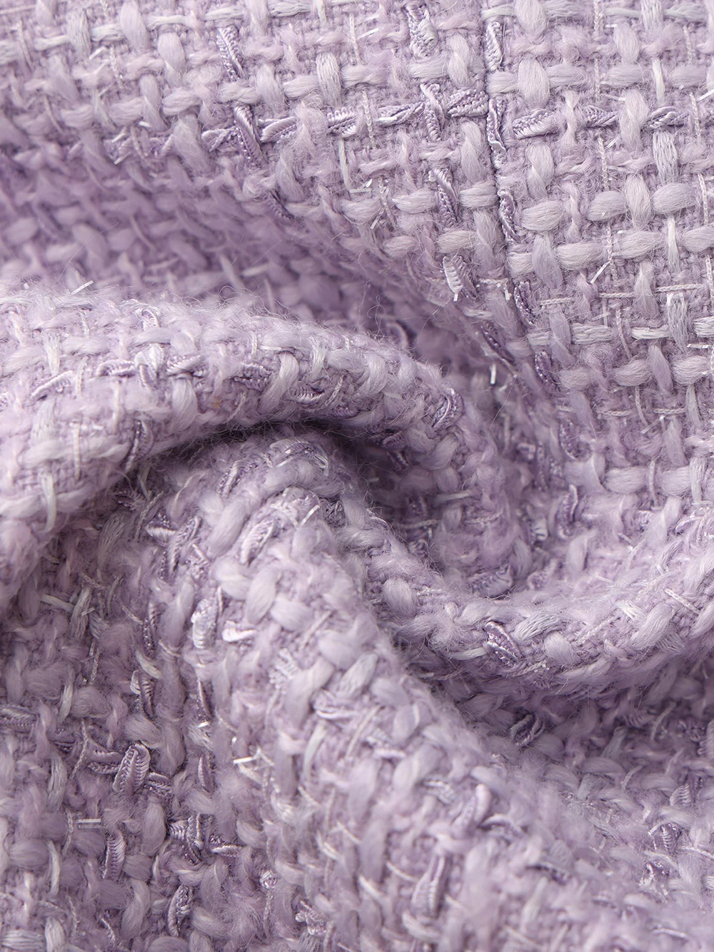 Maya Textured Lapel Purple Suit Jacket - Image 8