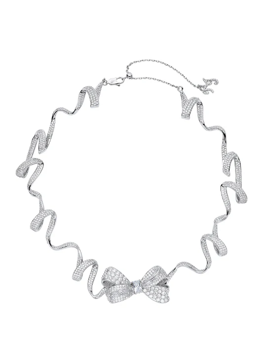 Melanie Bow Necklace (Final Sale)