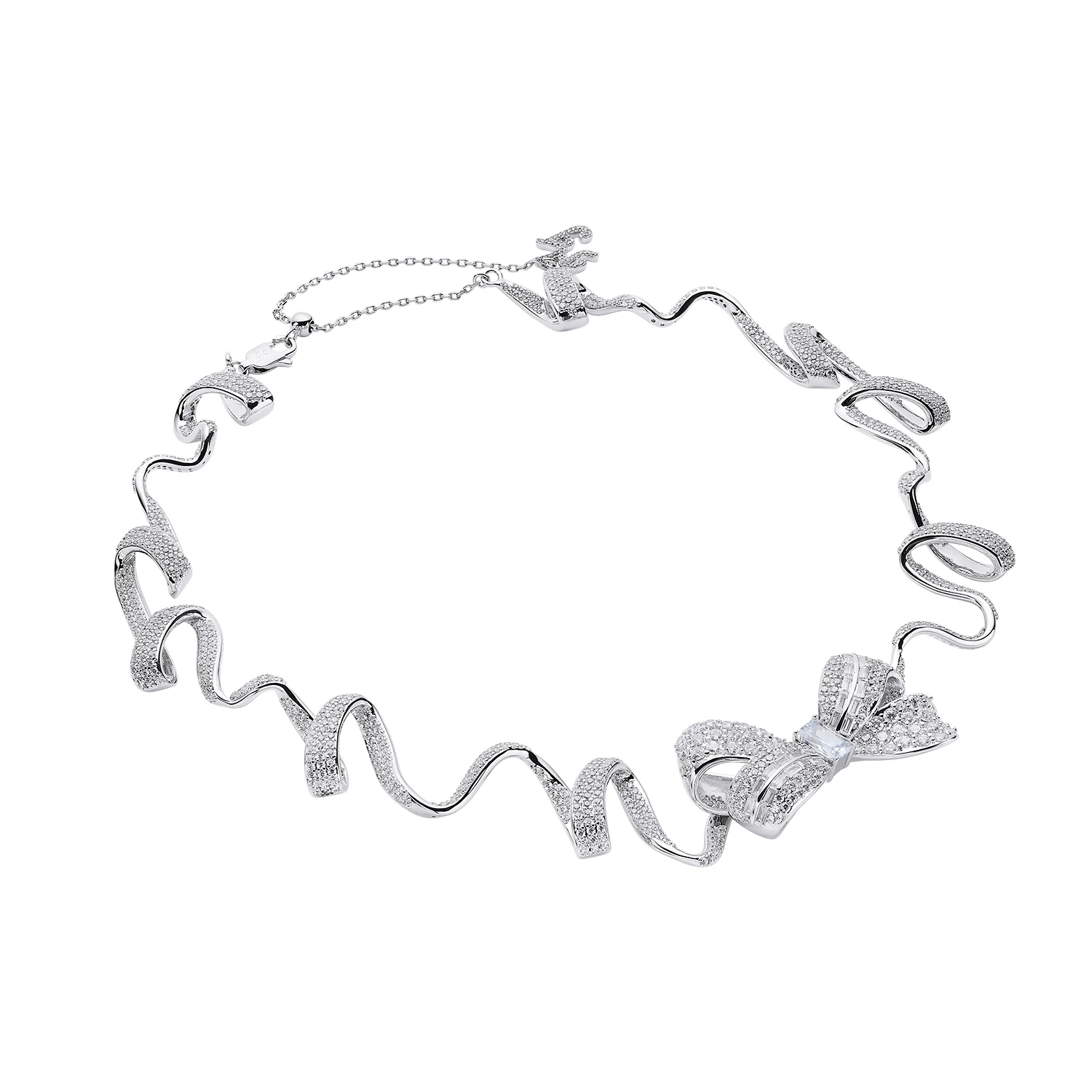 Melanie Bow Necklace (Final Sale) - Image 4