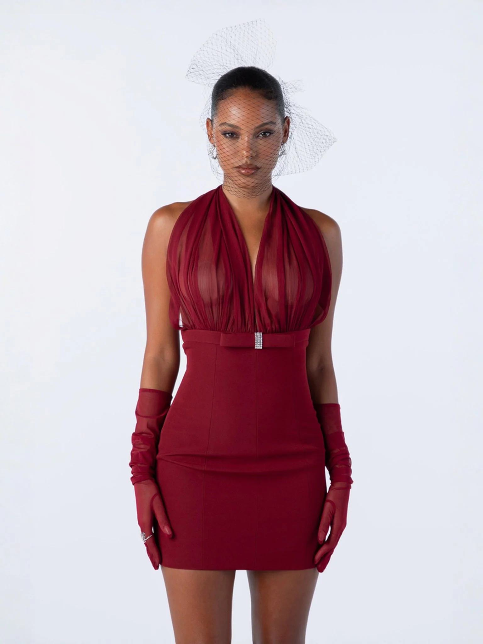Melinda Dress (Red) (Final Sale)