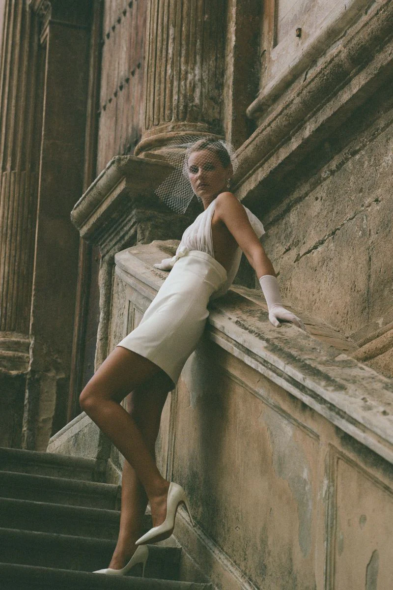 Melinda Dress (White) (Final Sale) - Image 7