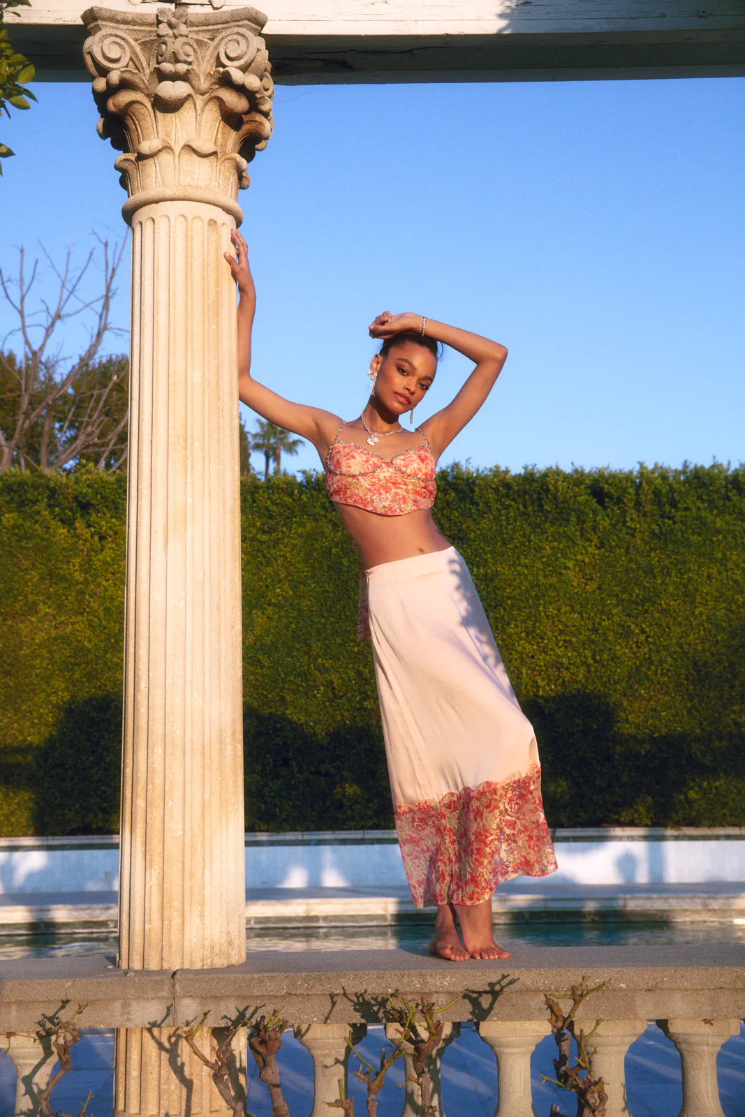Mia Skirt (Pink) (Final Sale) - Image 2