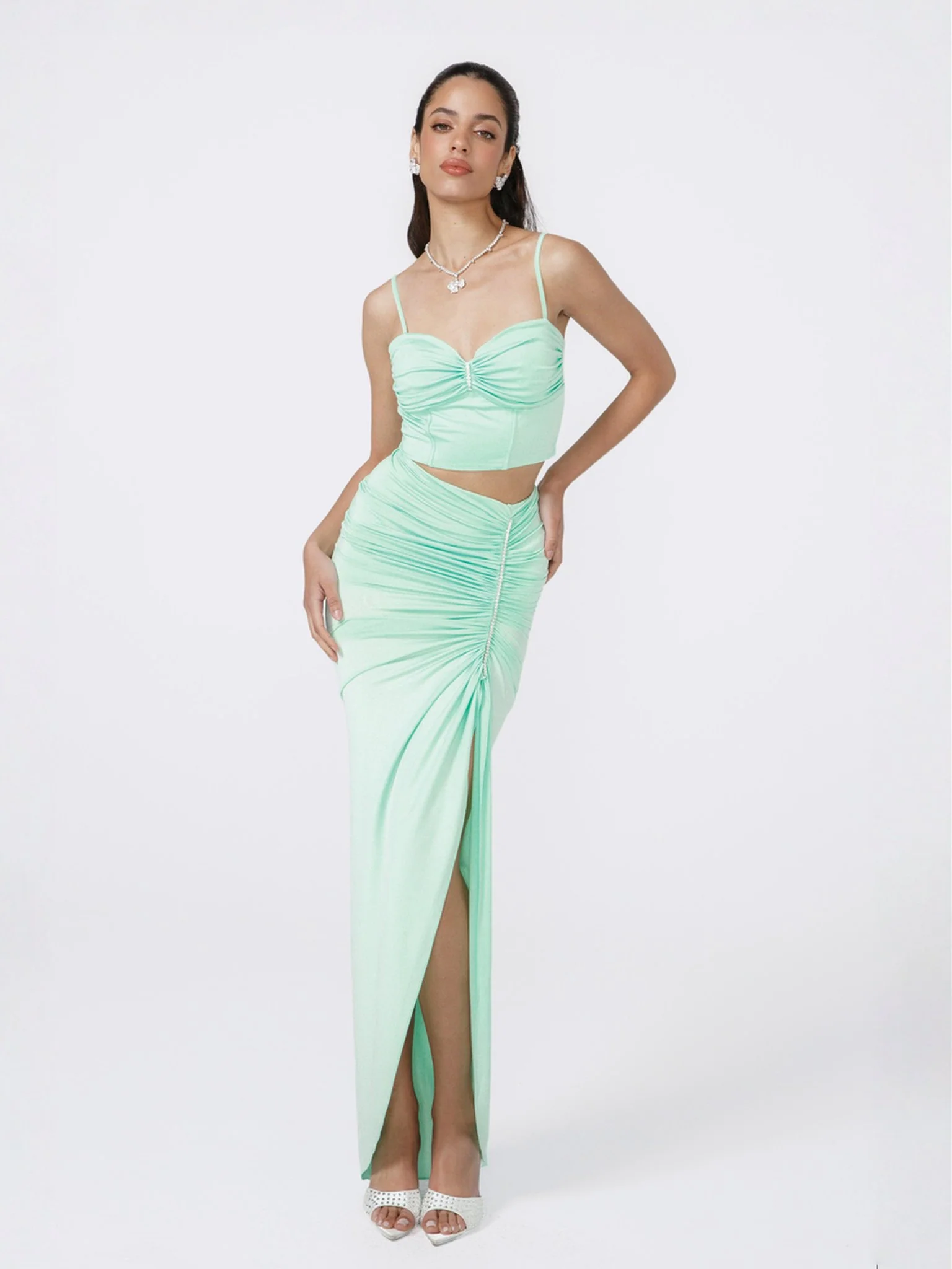 Millie Skirt (Green) (Final Sale)