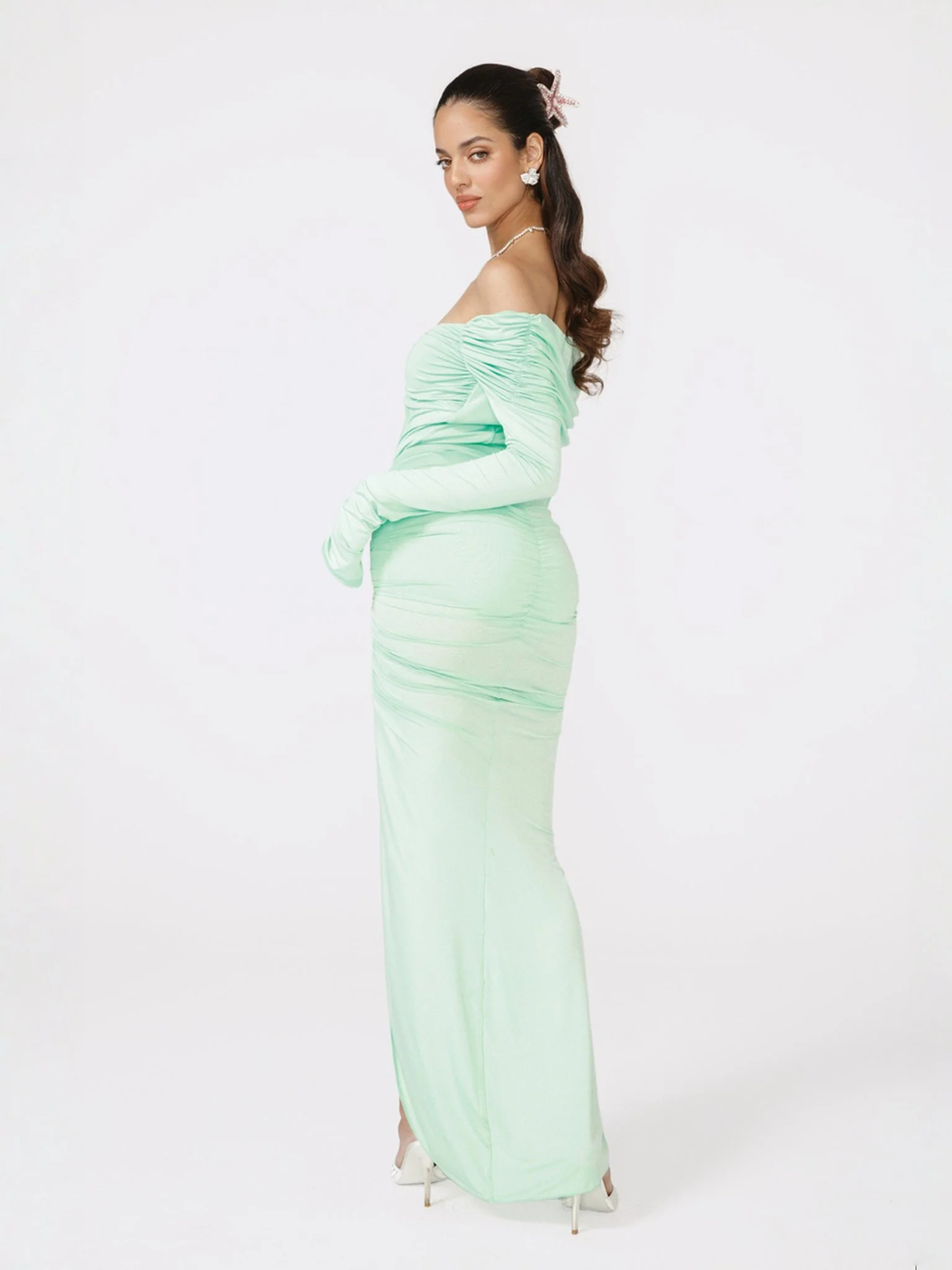 Millie Skirt (Green) (Final Sale) - Image 8