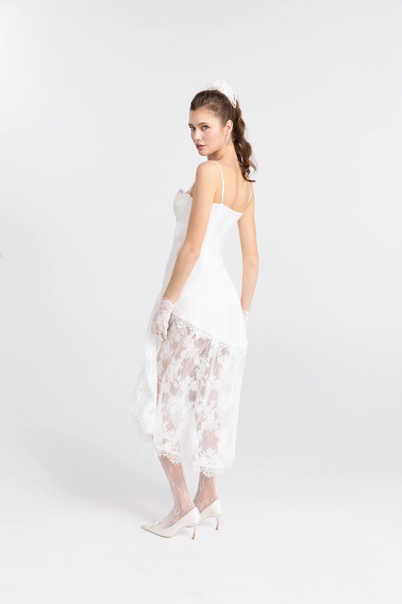 Mirabelle Satin Maxi Dress - Image 5