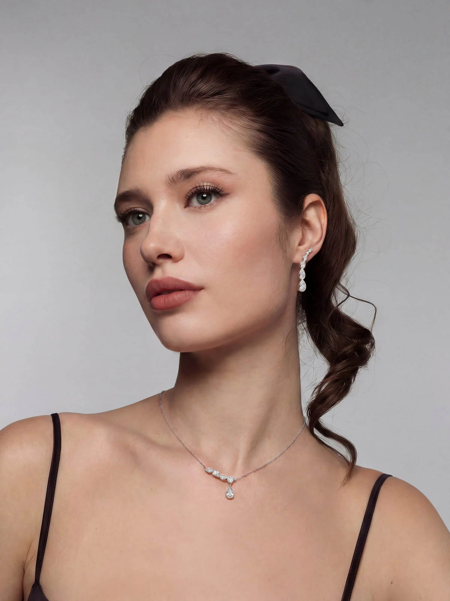 Mirabelle Teardrop Earrings - Image 2