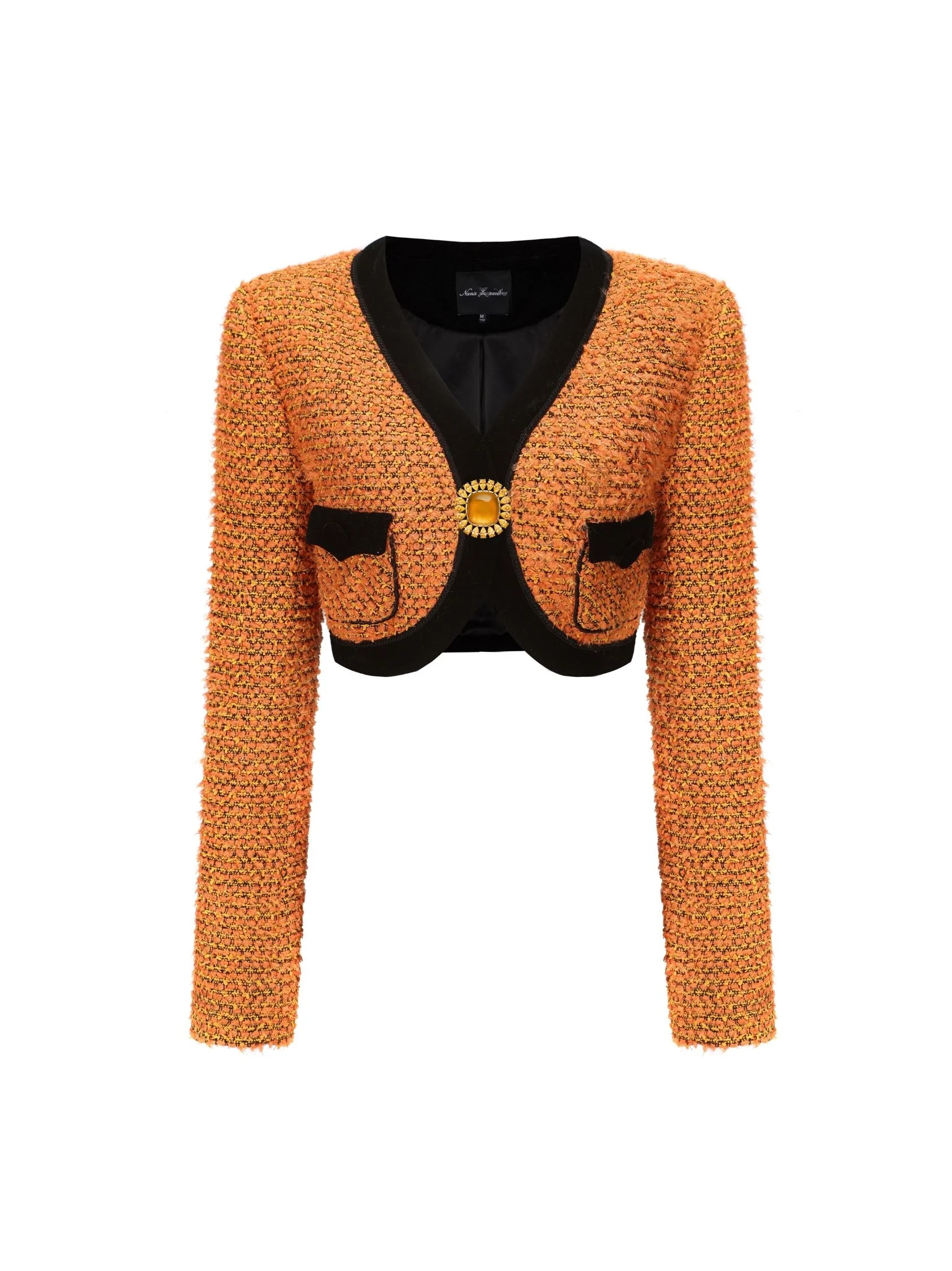 Miranda Crop Jacket (Yellow) - Image 9