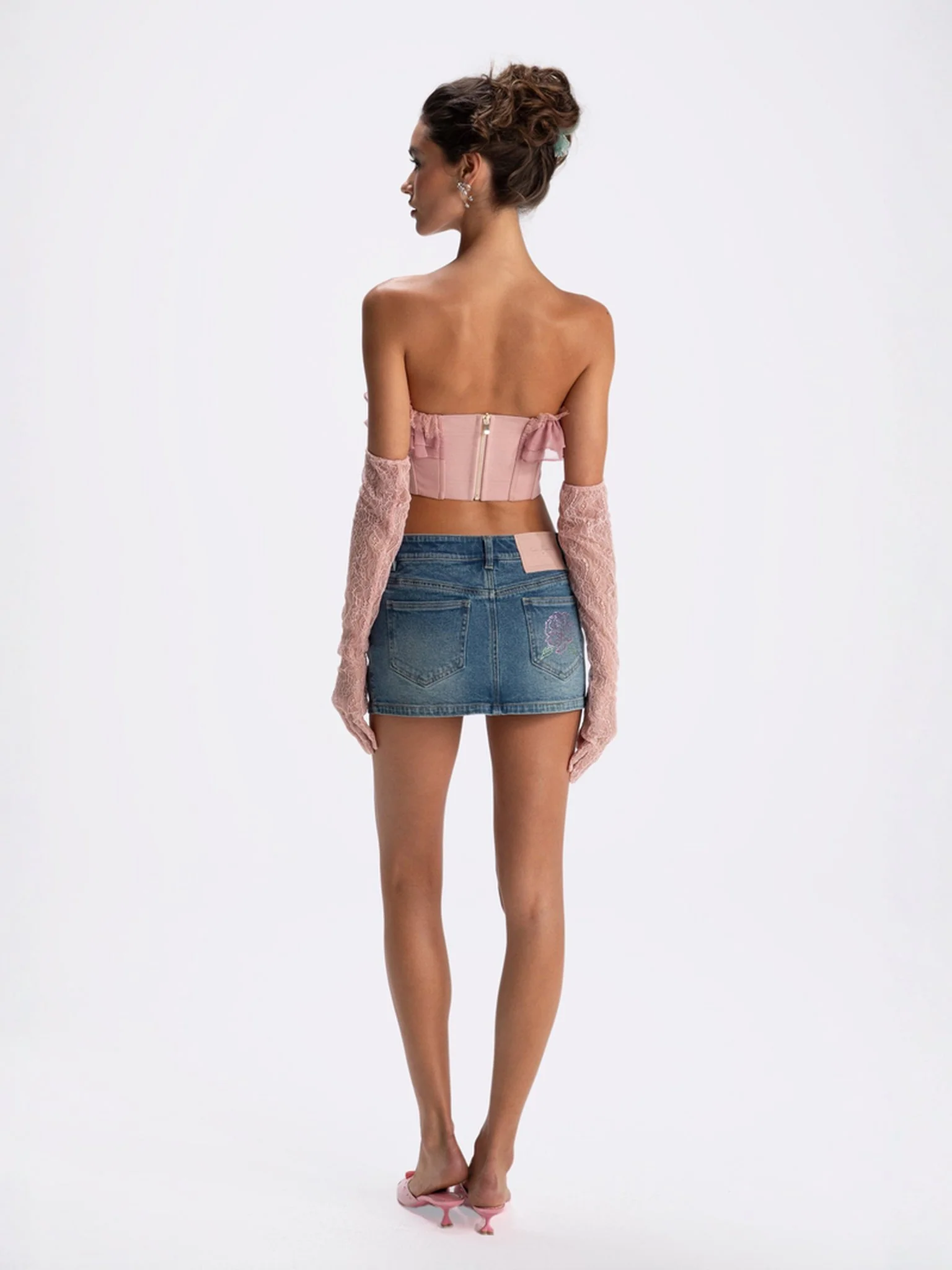 Monica Lace Top + Gloves (Final Sale) - Image 7