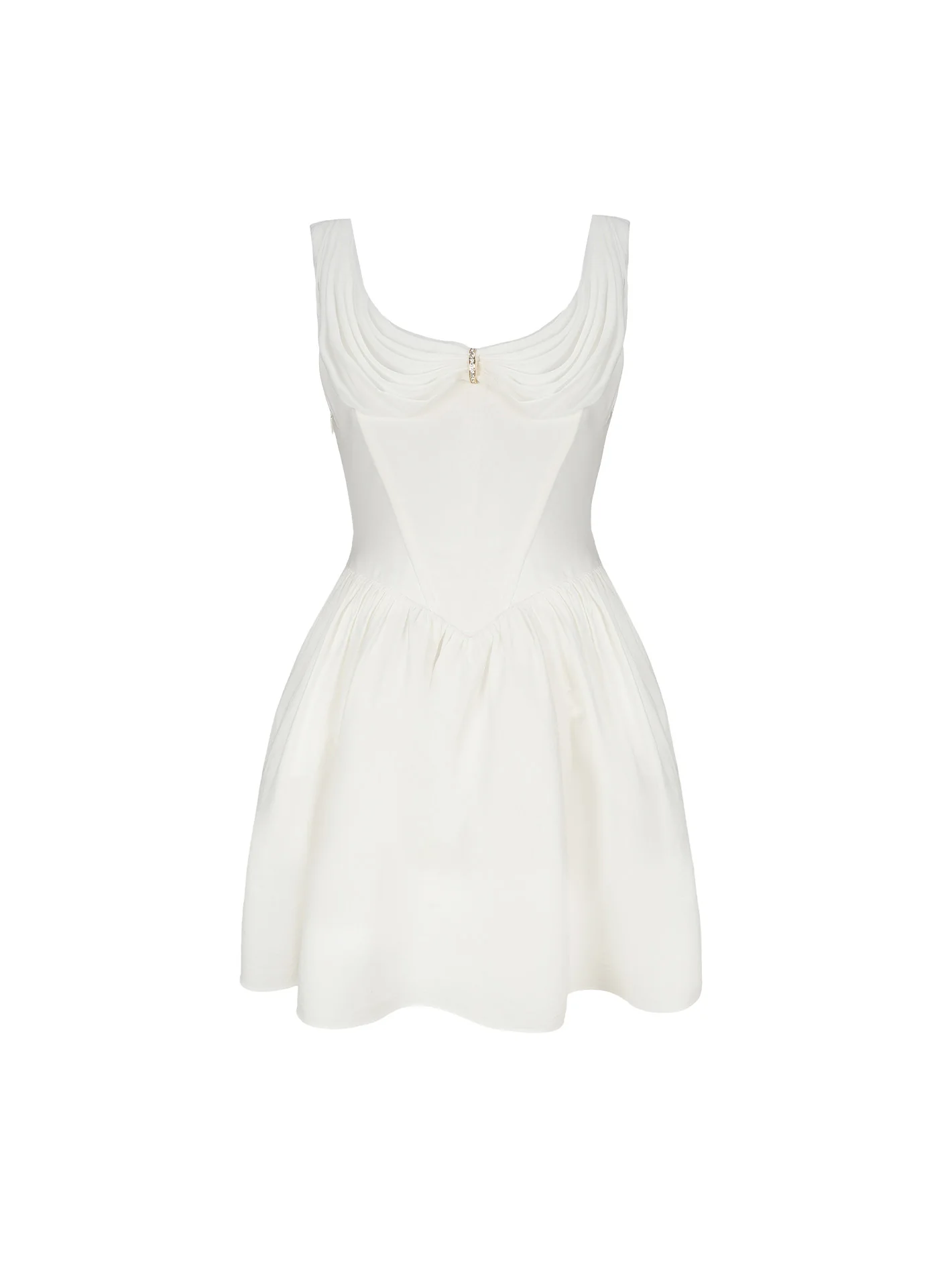 Morgan Dress (White) (Final Sale) - Image 7