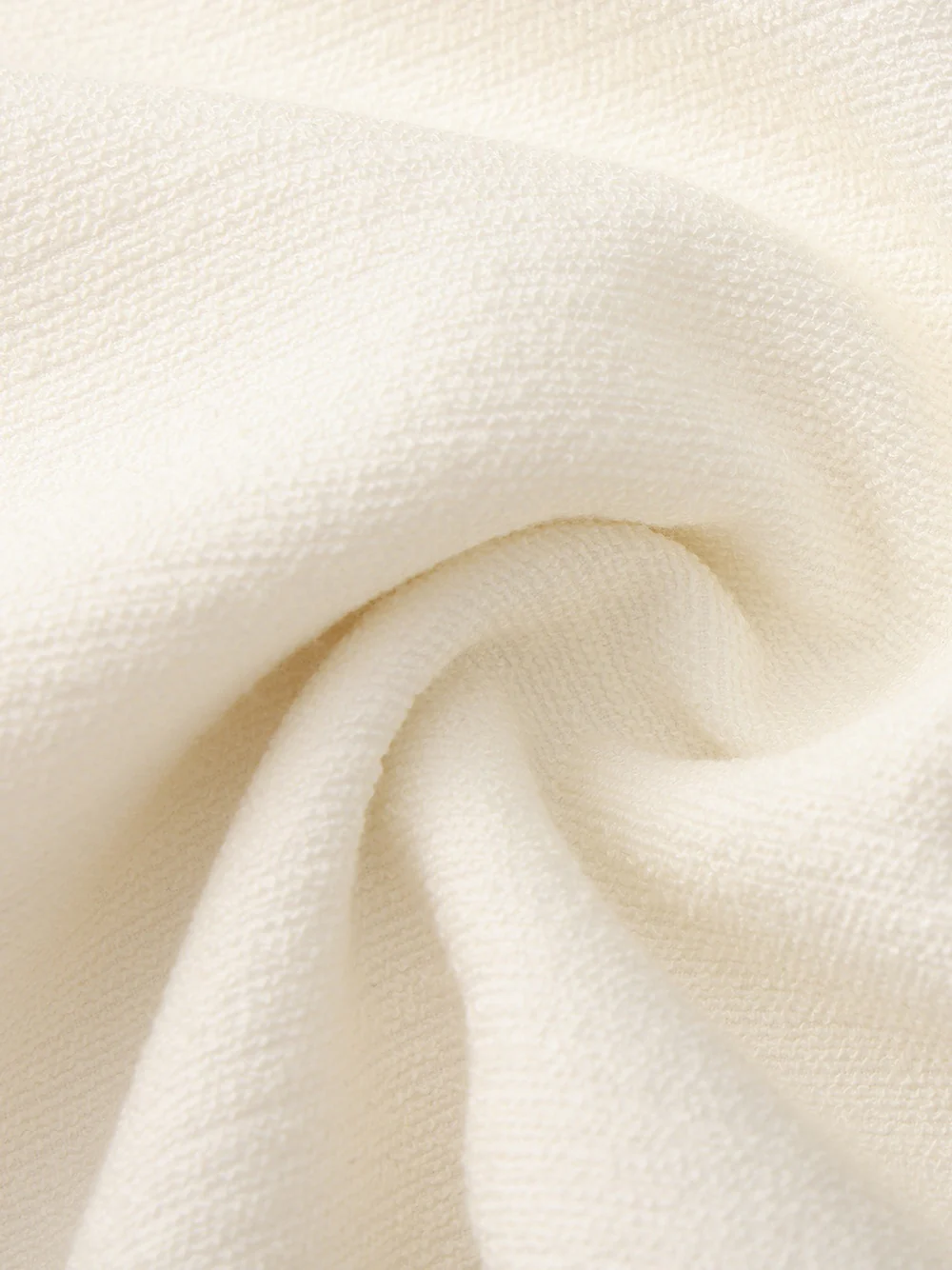 Natalia Tailored A-Line White Midi Skirt - Image 6