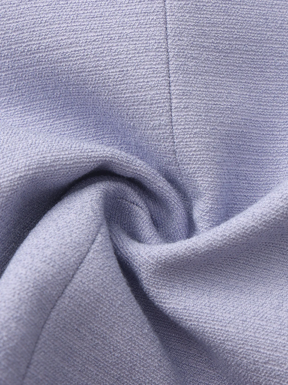 Natalia Tailored Hidden-Placket Purple Blazer - Image 9