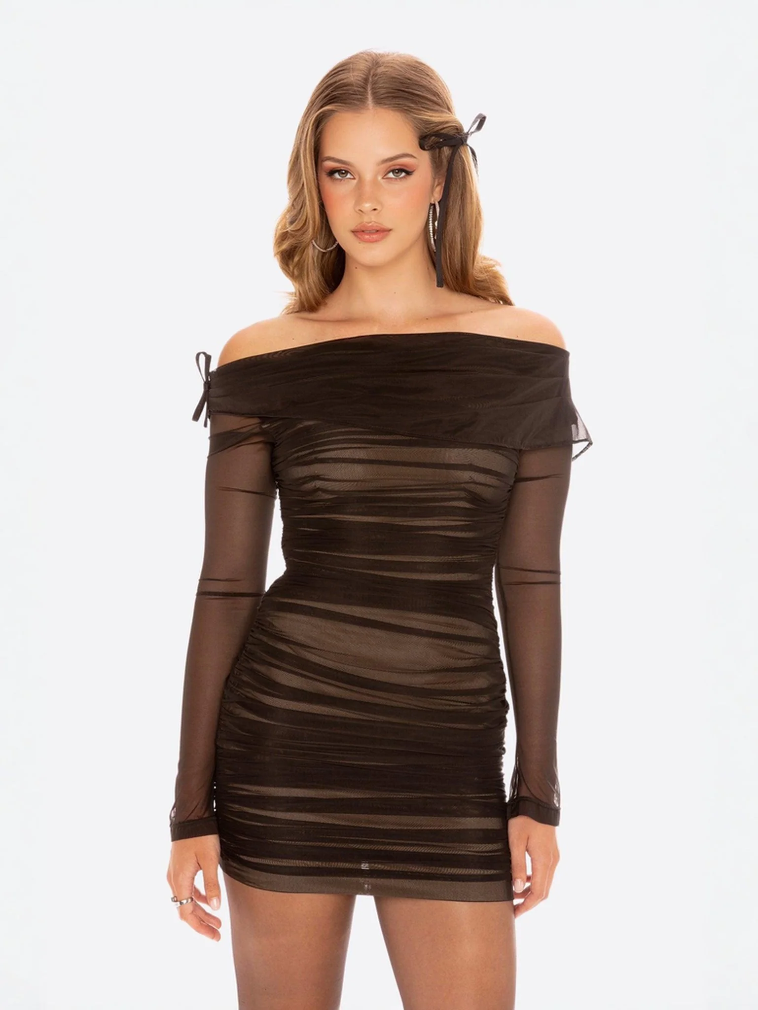 Noelle Dress (Black) - Image 2
