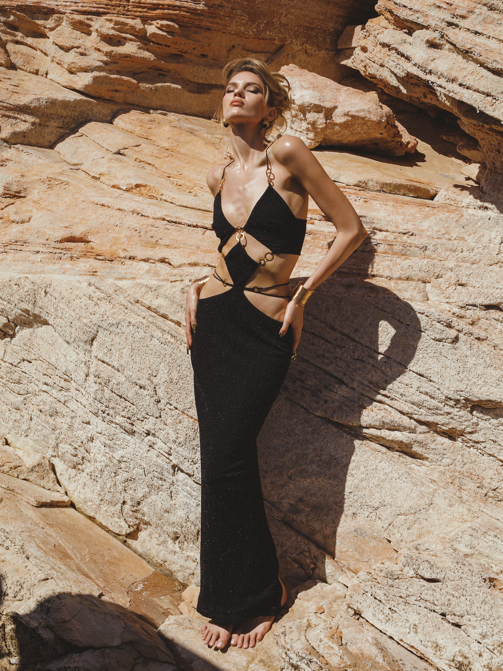 Omaira Dress (Black) (Final Sale) - Image 3