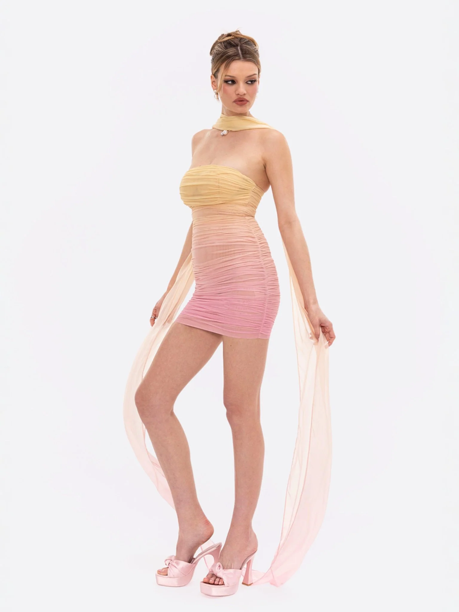 Ophelia Dress (Yellow) - Image 7