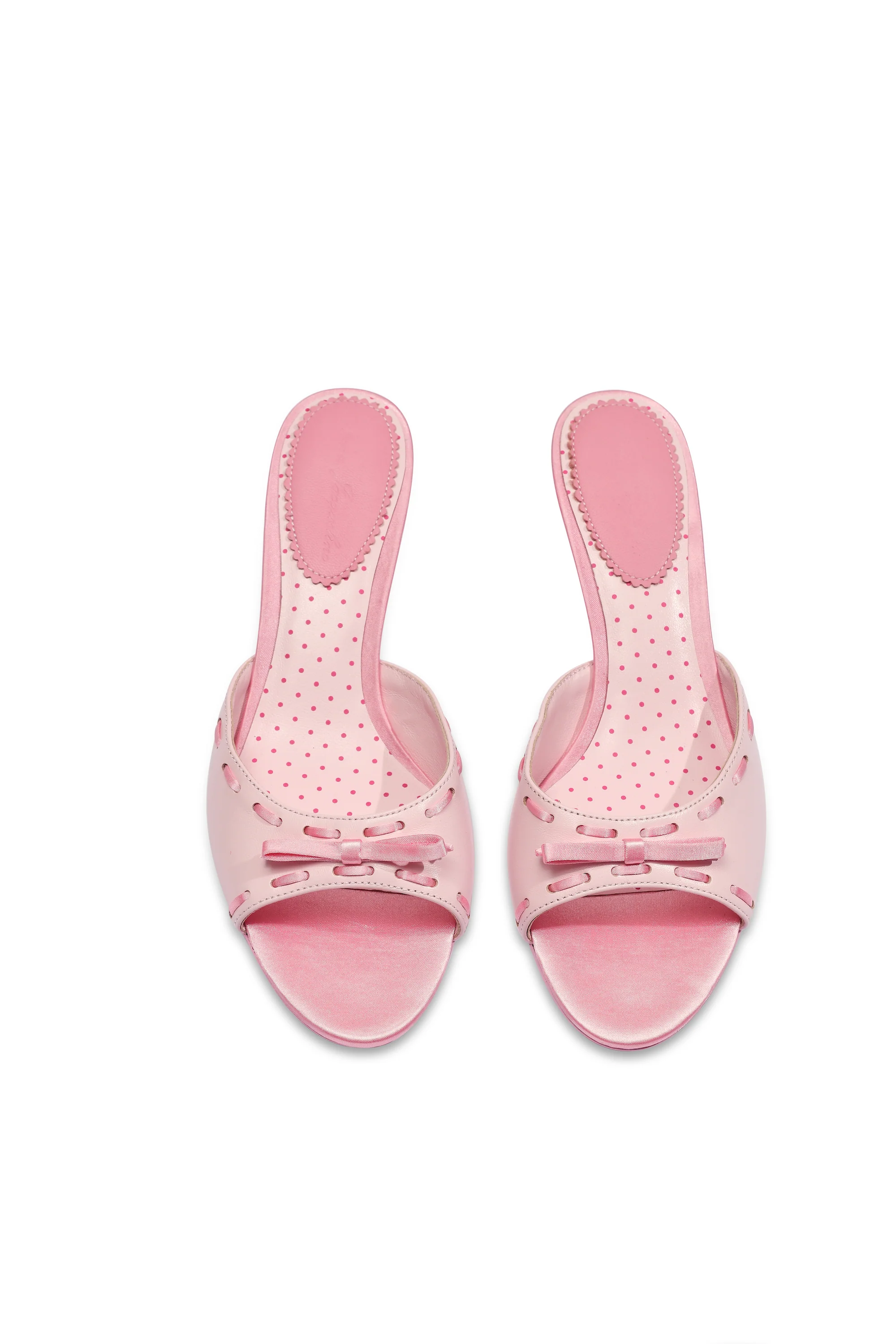 Paulina Bow Heels (Pink) (Final Sale) - Image 3