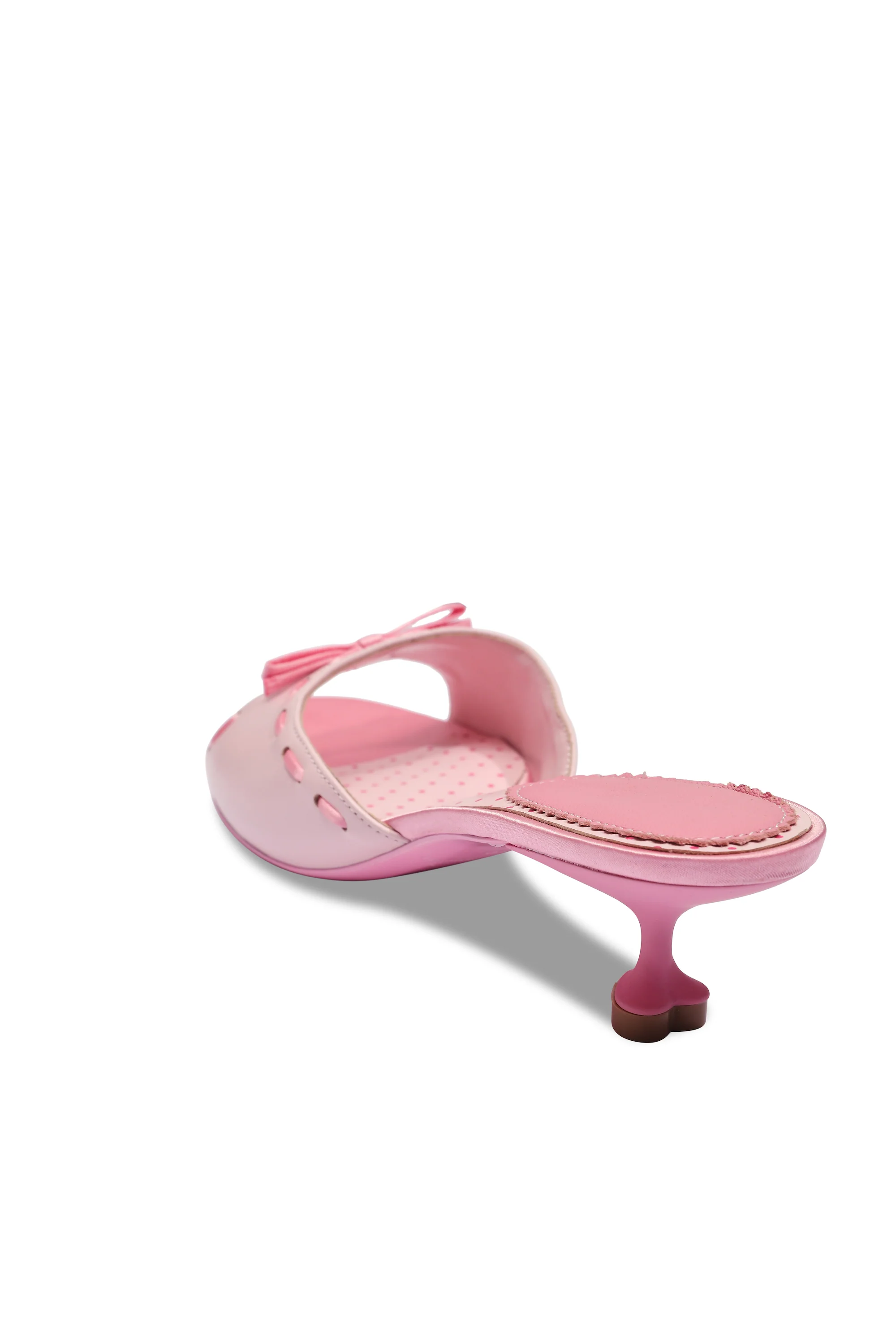 Paulina Bow Heels (Pink) (Final Sale) - Image 4