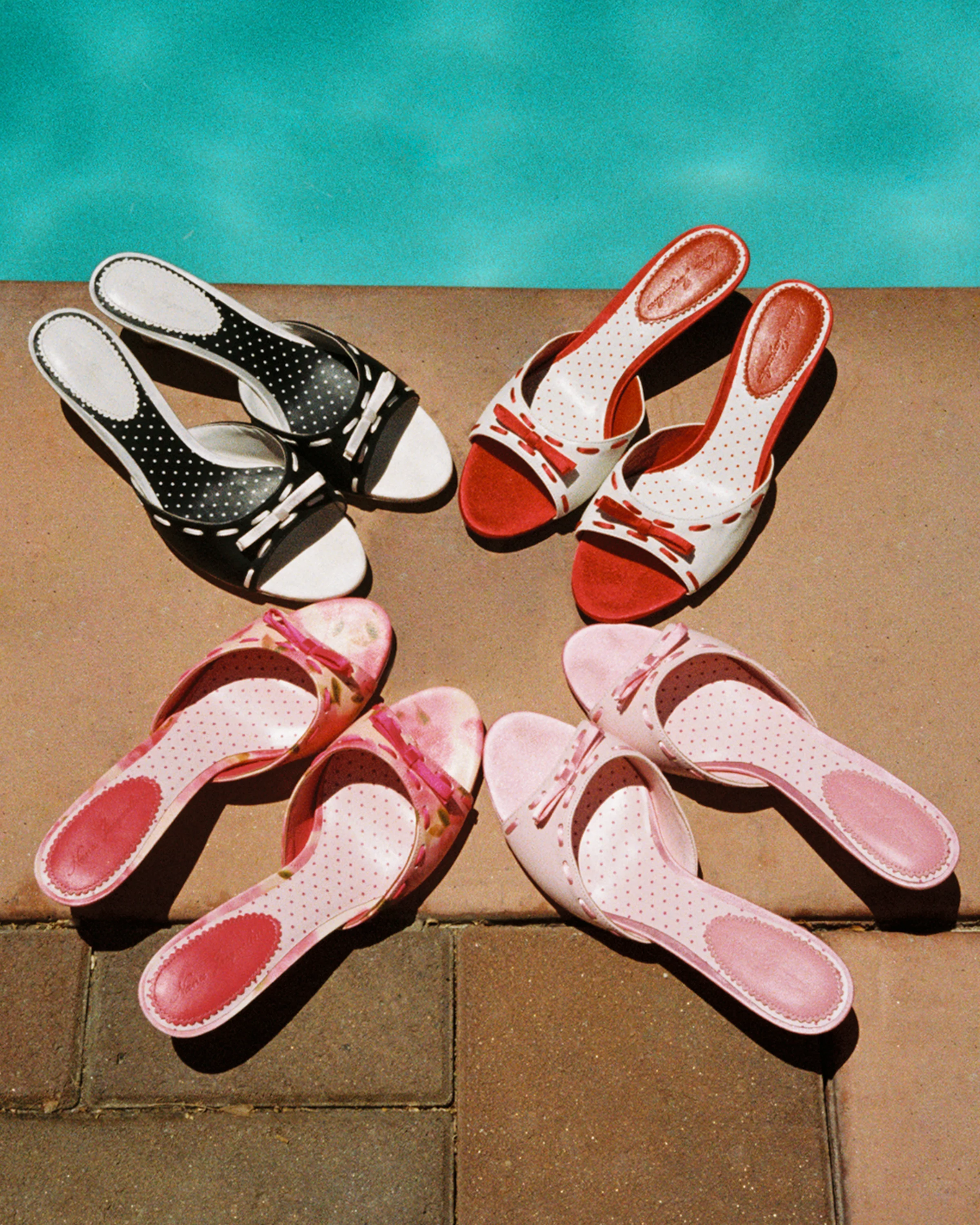 Paulina Bow Heels (Pink) (Final Sale) - Image 9
