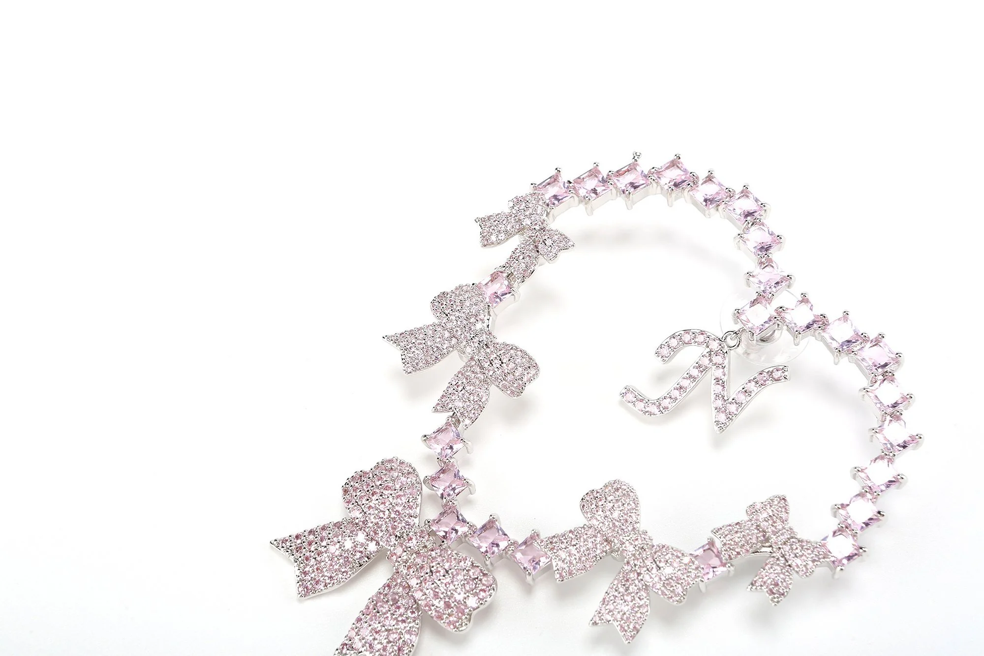 Limited Edition NJ Love Earrings in Pink - Image 3
