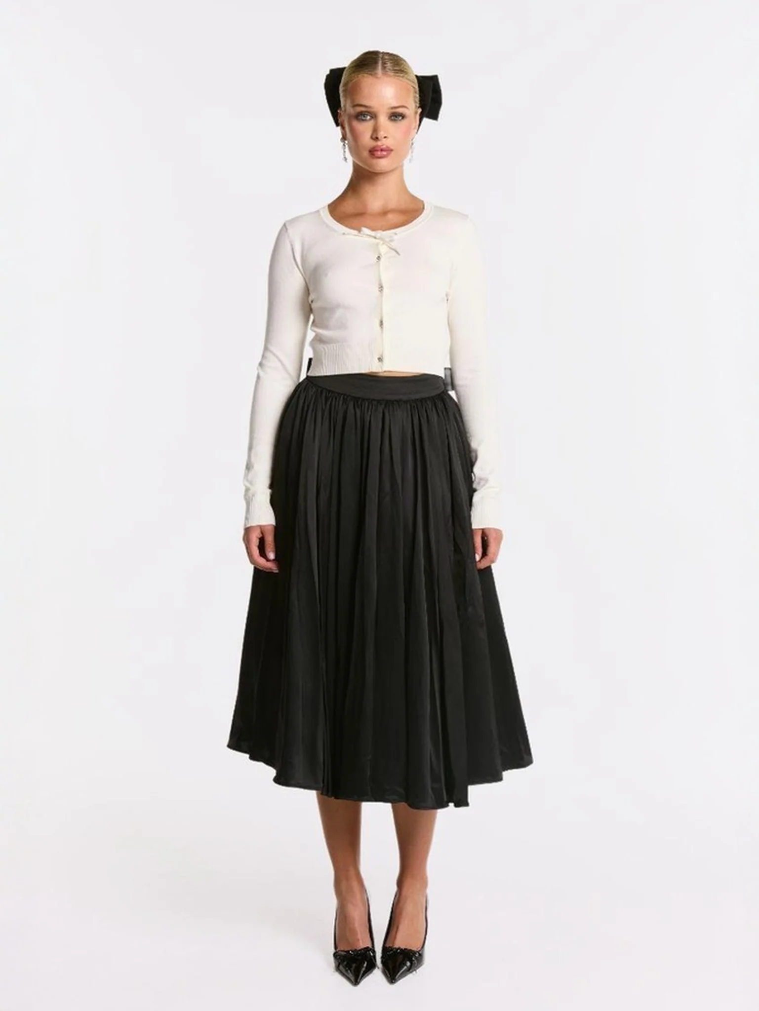 Piper Skirt (Black) (Final Sale) - Image 7