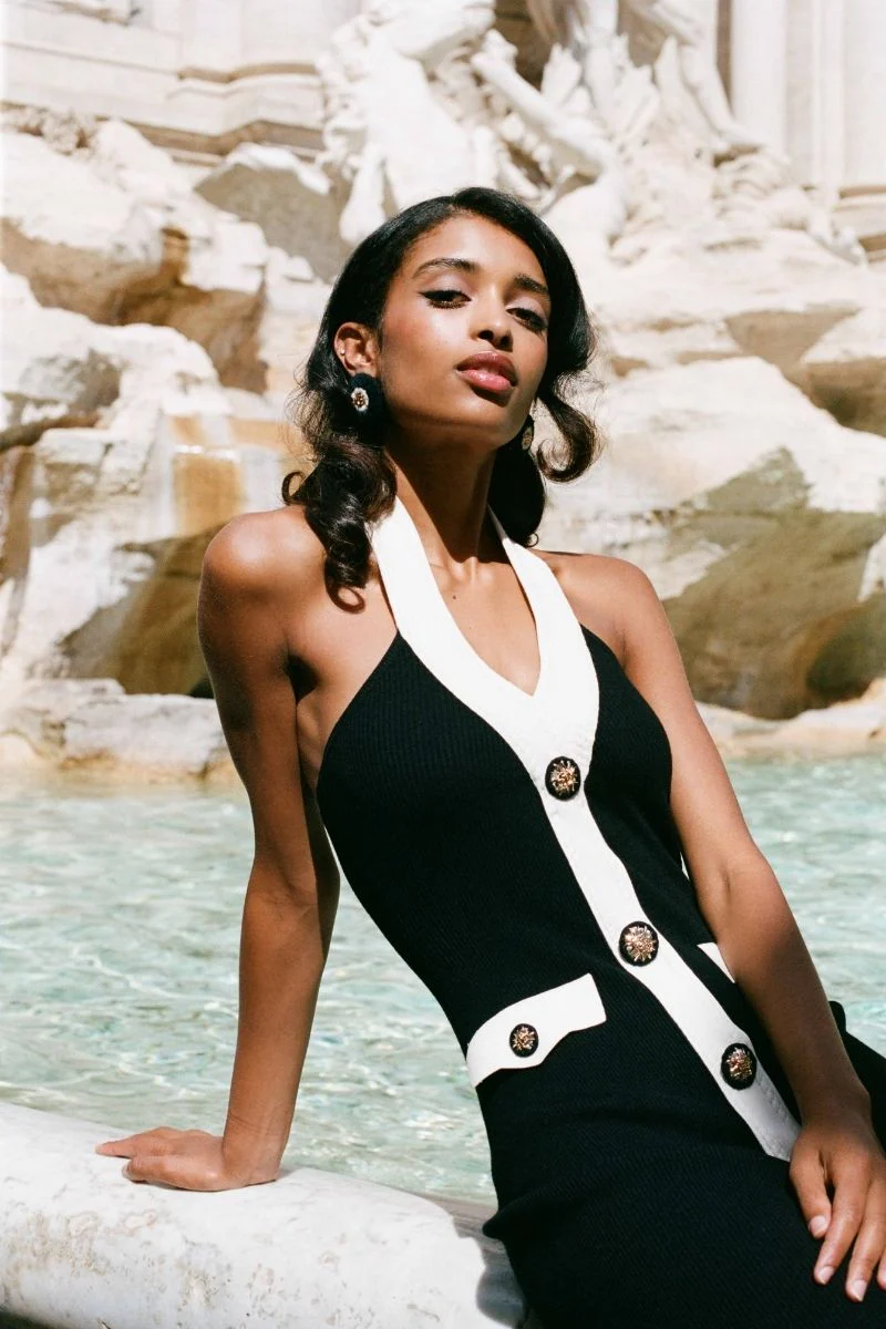 Regina Knit Dress - Image 4