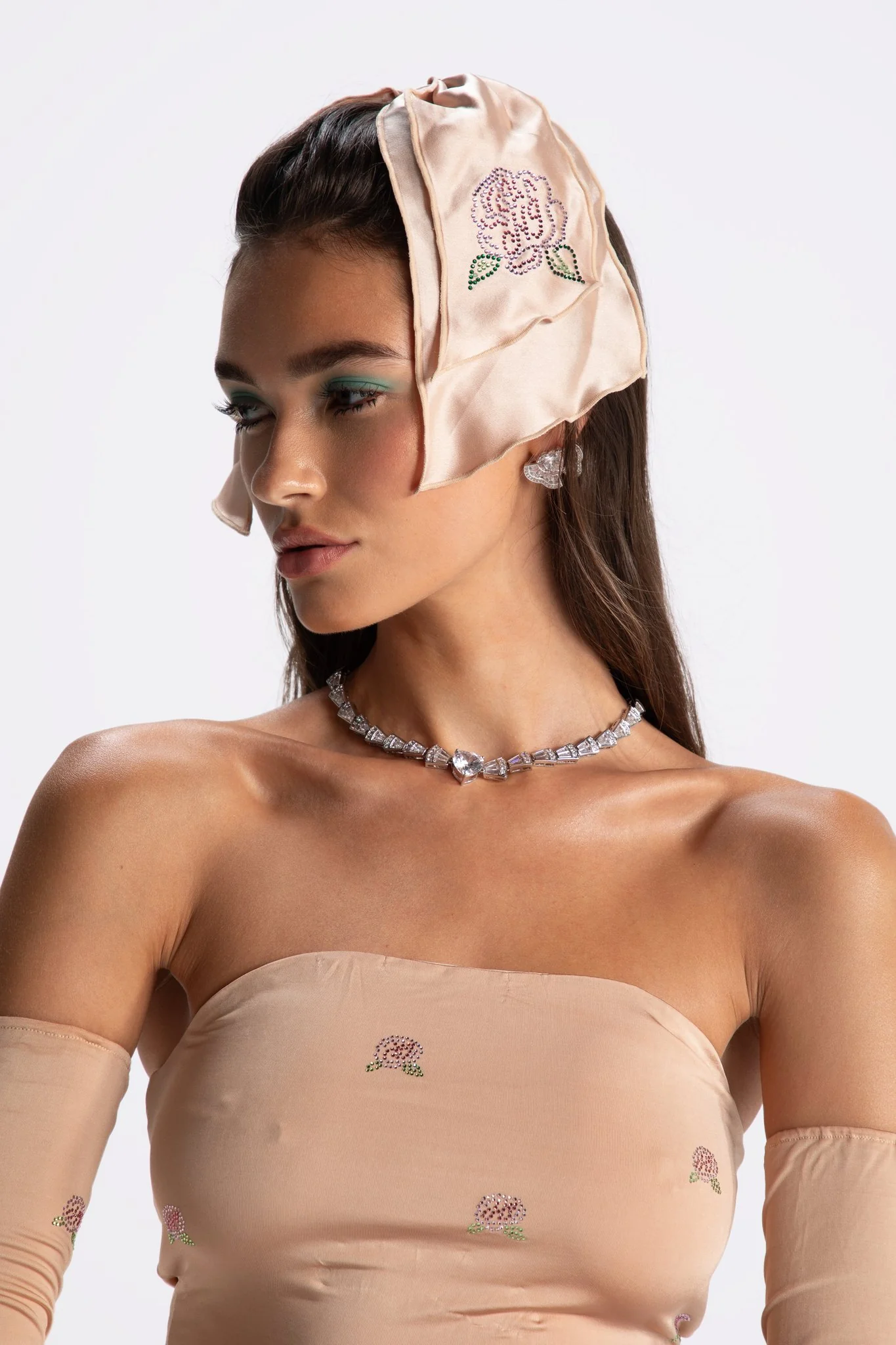 Rosana Embroidered Top (Tan) (Final Sale) - Image 3