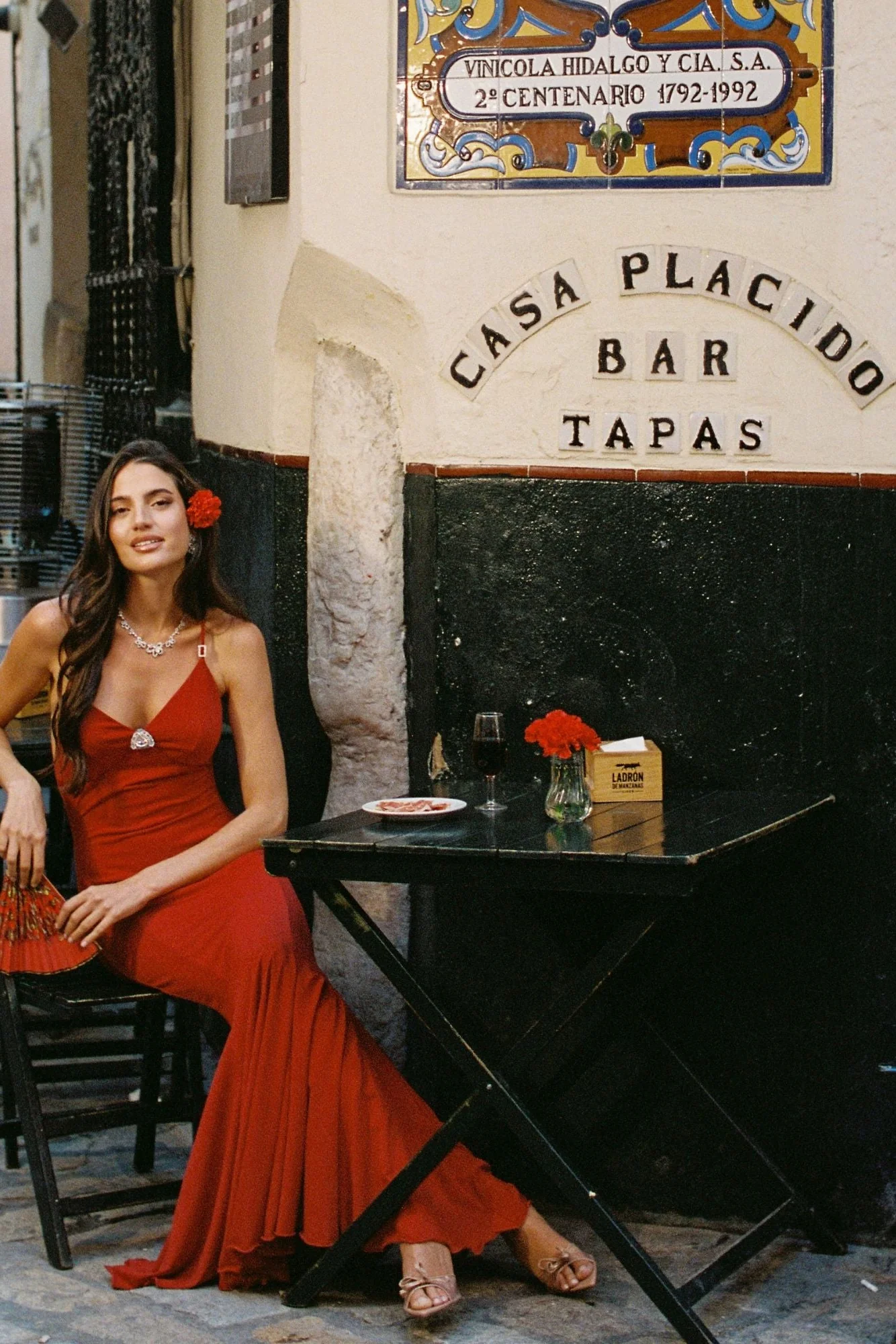 Seraphina Dress (Red) - Image 4