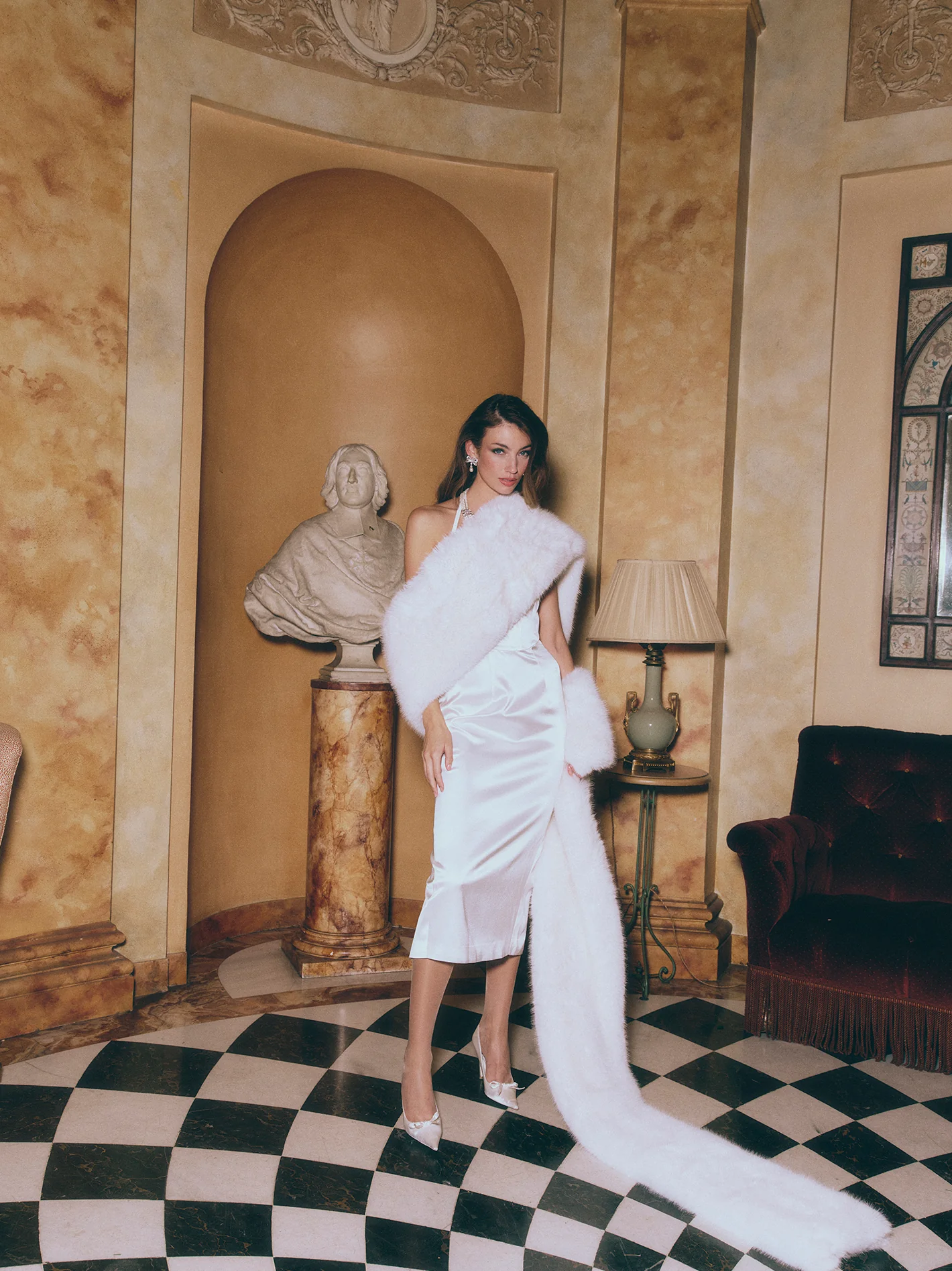 Serena Dress (White) - Image 3