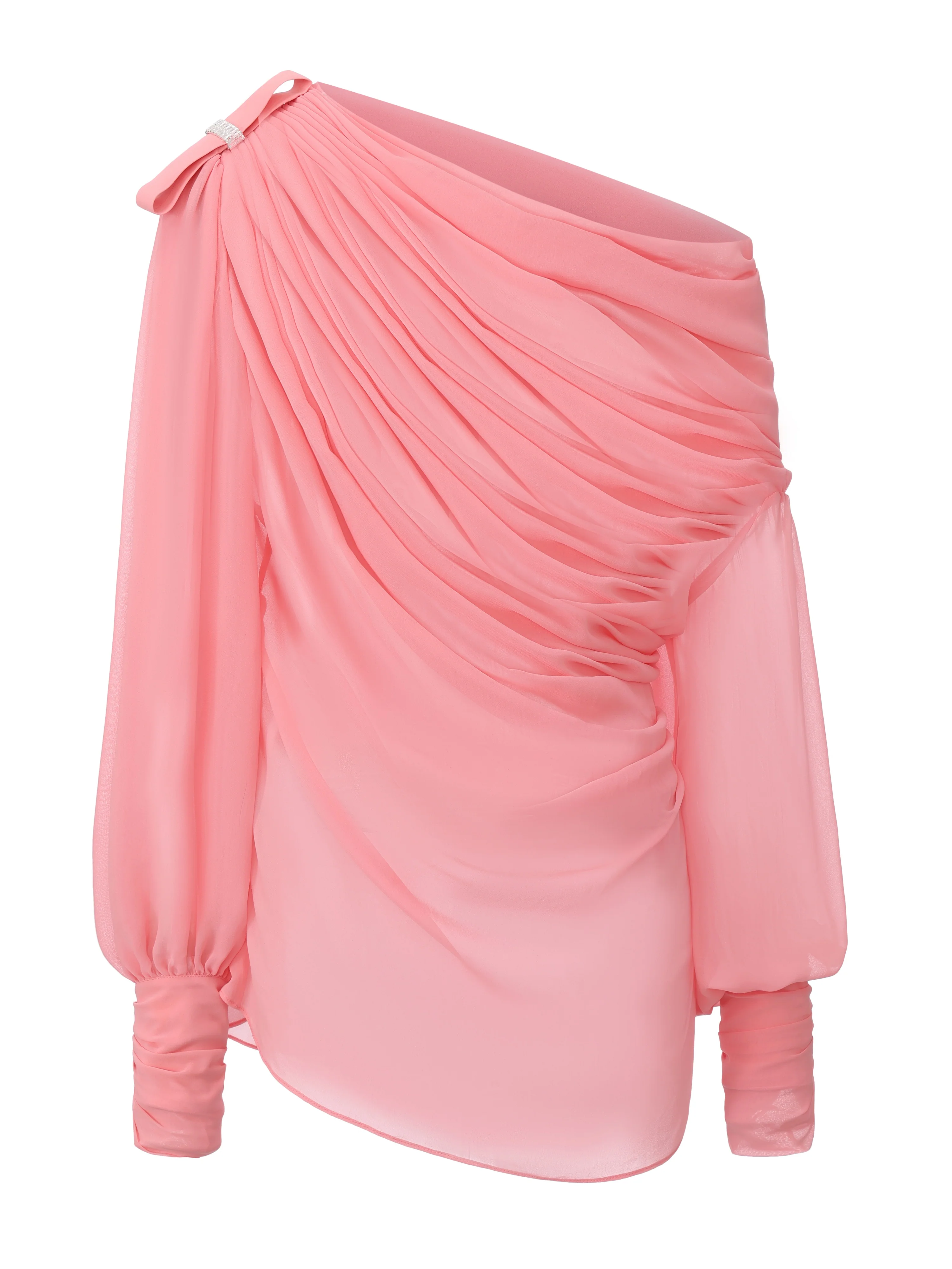 Sia One-Shoulder Pink Top - Image 11