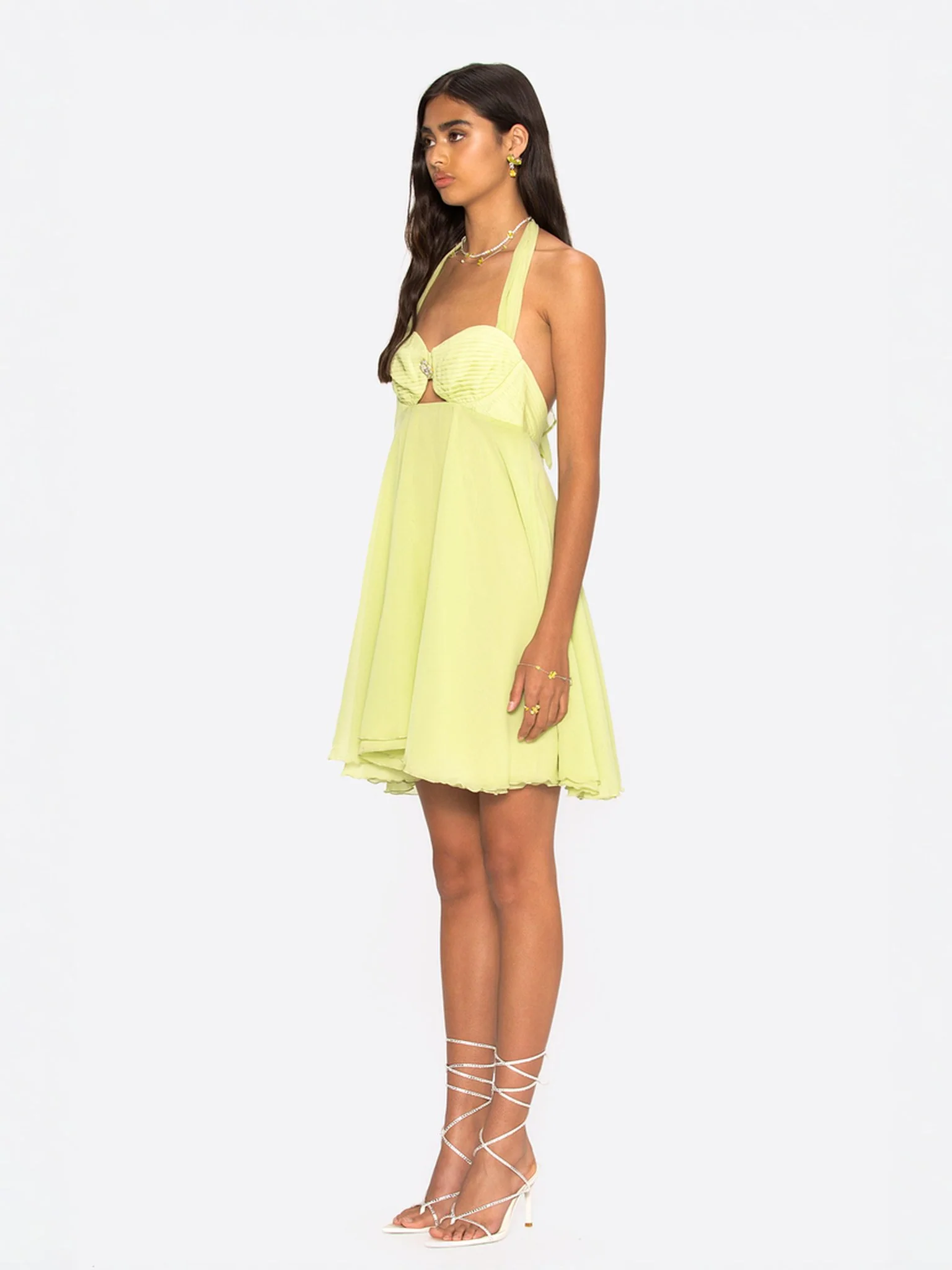 Sofia Dress (Green) - Image 3