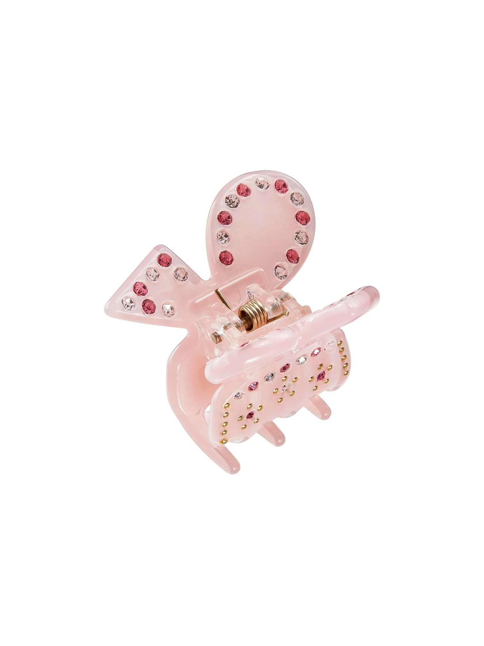 Sydney Mini Claw Clip Set (Red, Pink, Black) - Image 2