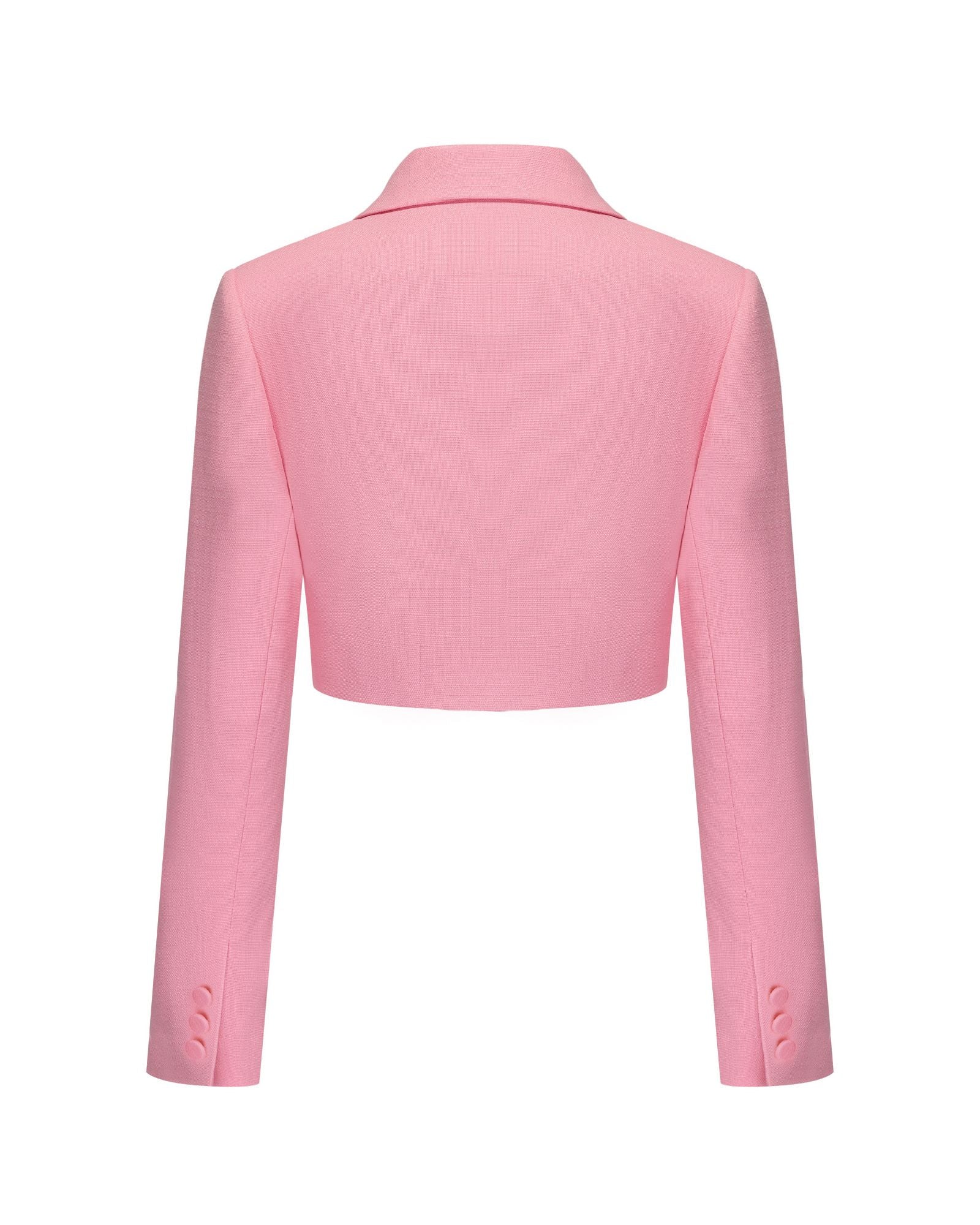 Tatiana Crop Blazer (Pink) - Image 7