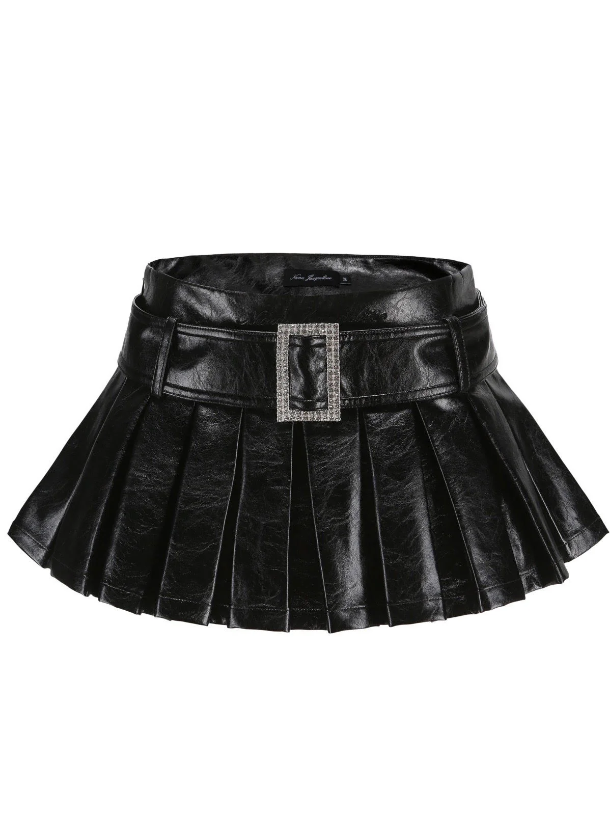 Teresa Leather Mini Skirt (Final Sale) - Image 7