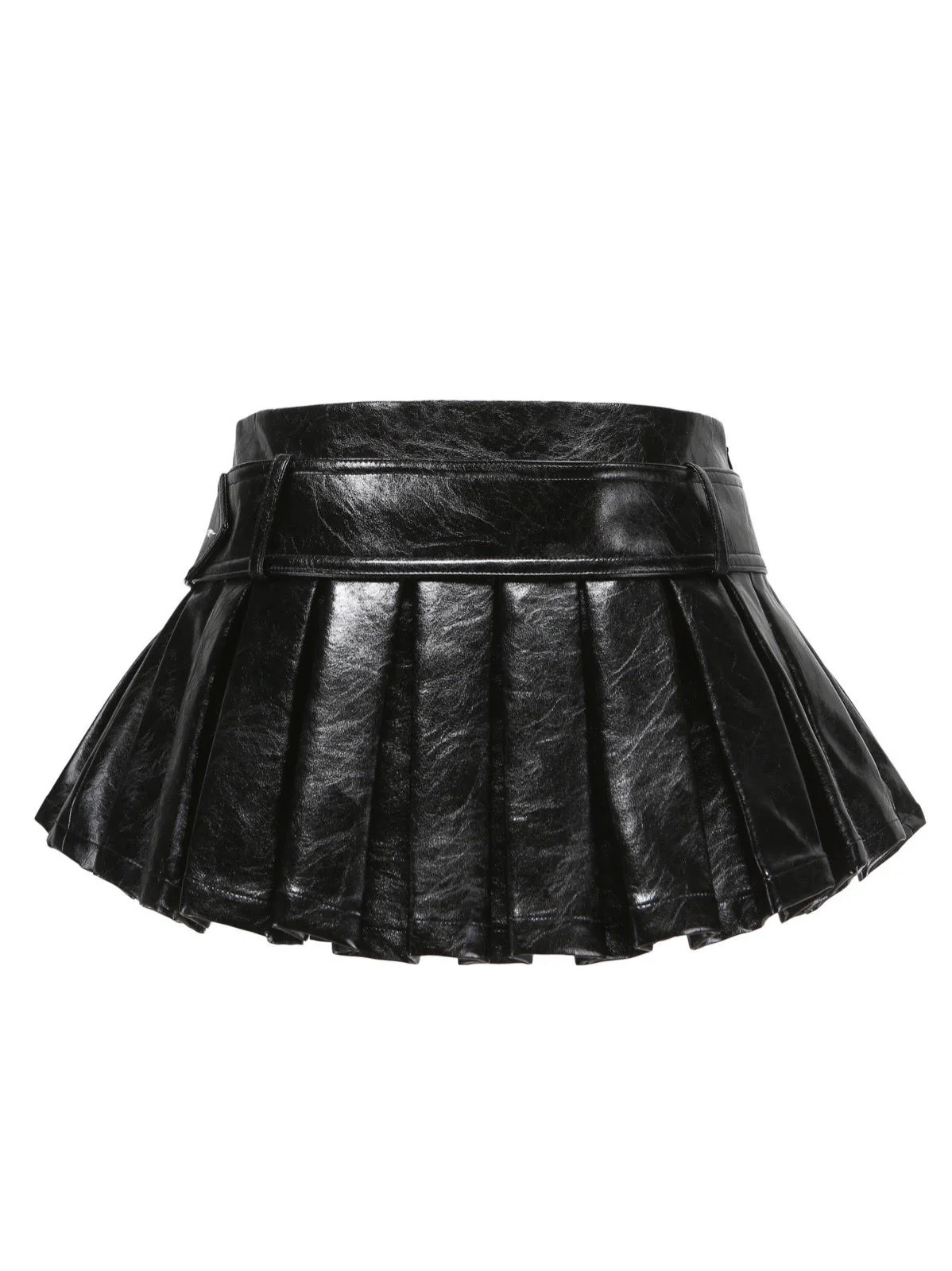 Teresa Leather Mini Skirt (Final Sale) - Image 8
