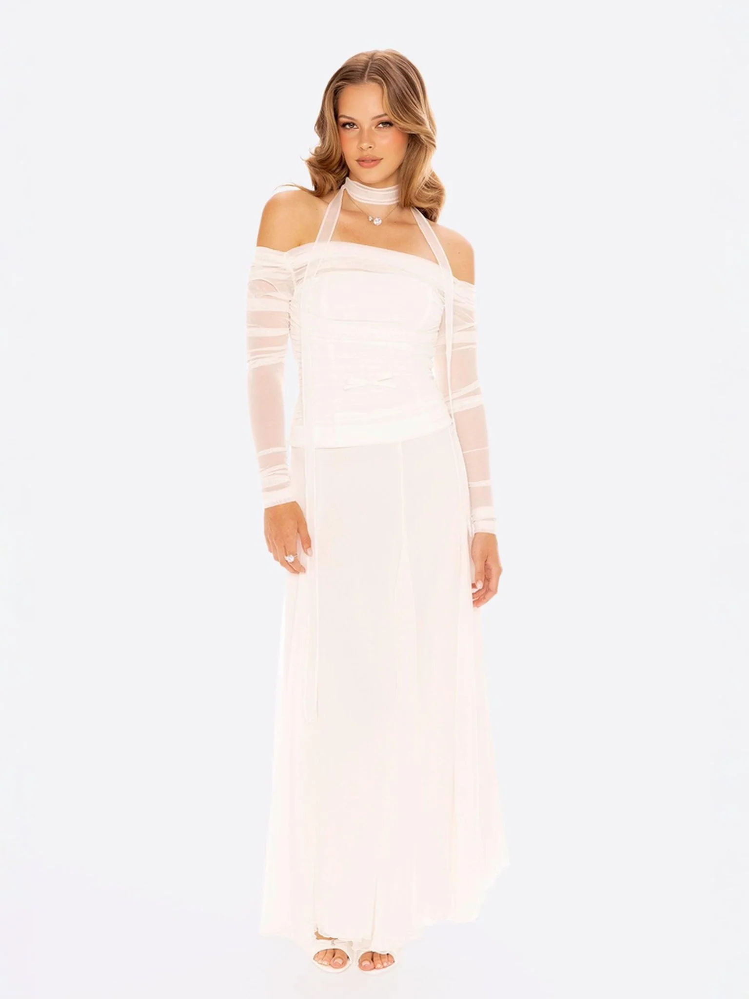 Valencia Skirt (White) (Final Sale)