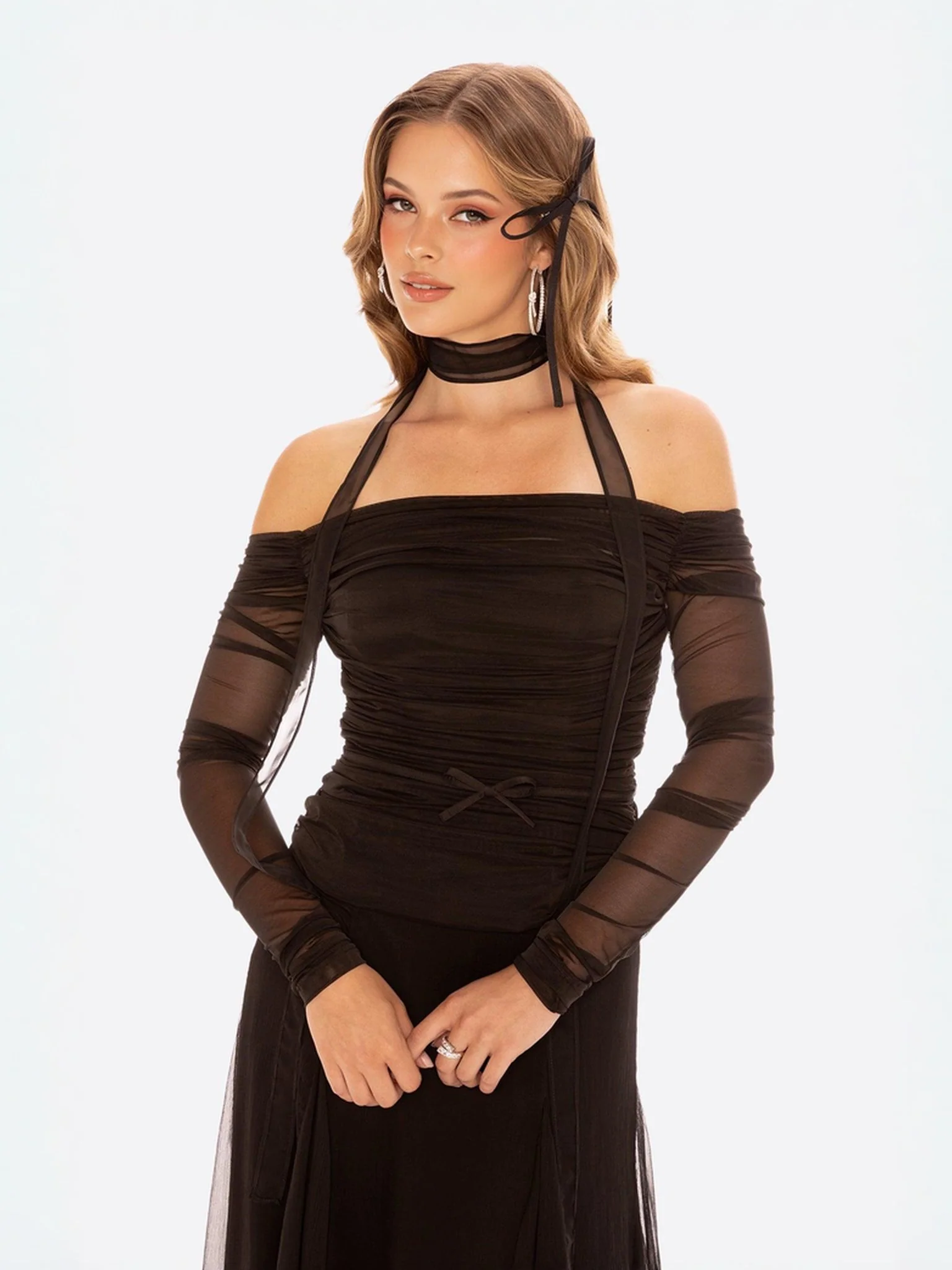 Valencia Top (Black) (Final Sale)