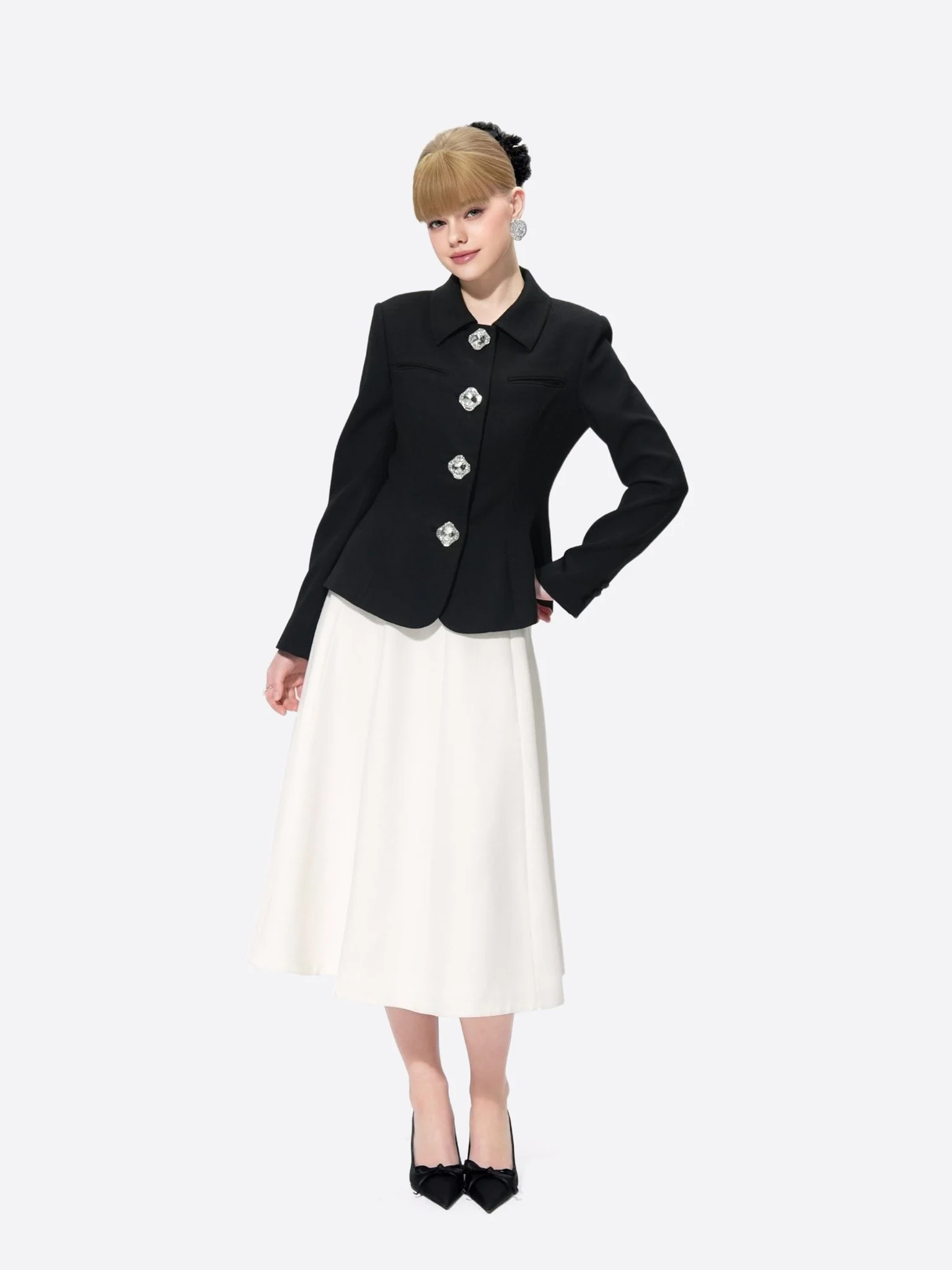Vanessa Blazer (Black) - Image 3