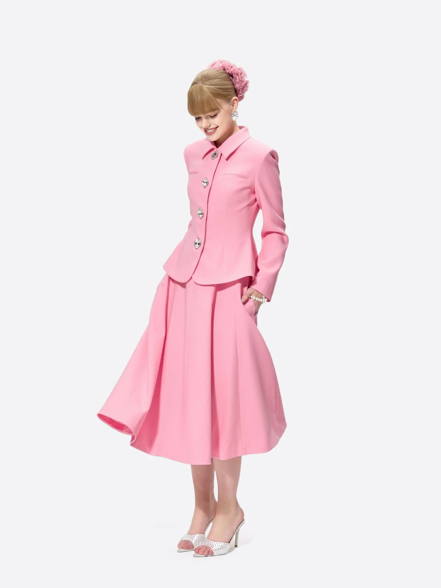 Vanessa Blazer (Pink) - Image 2