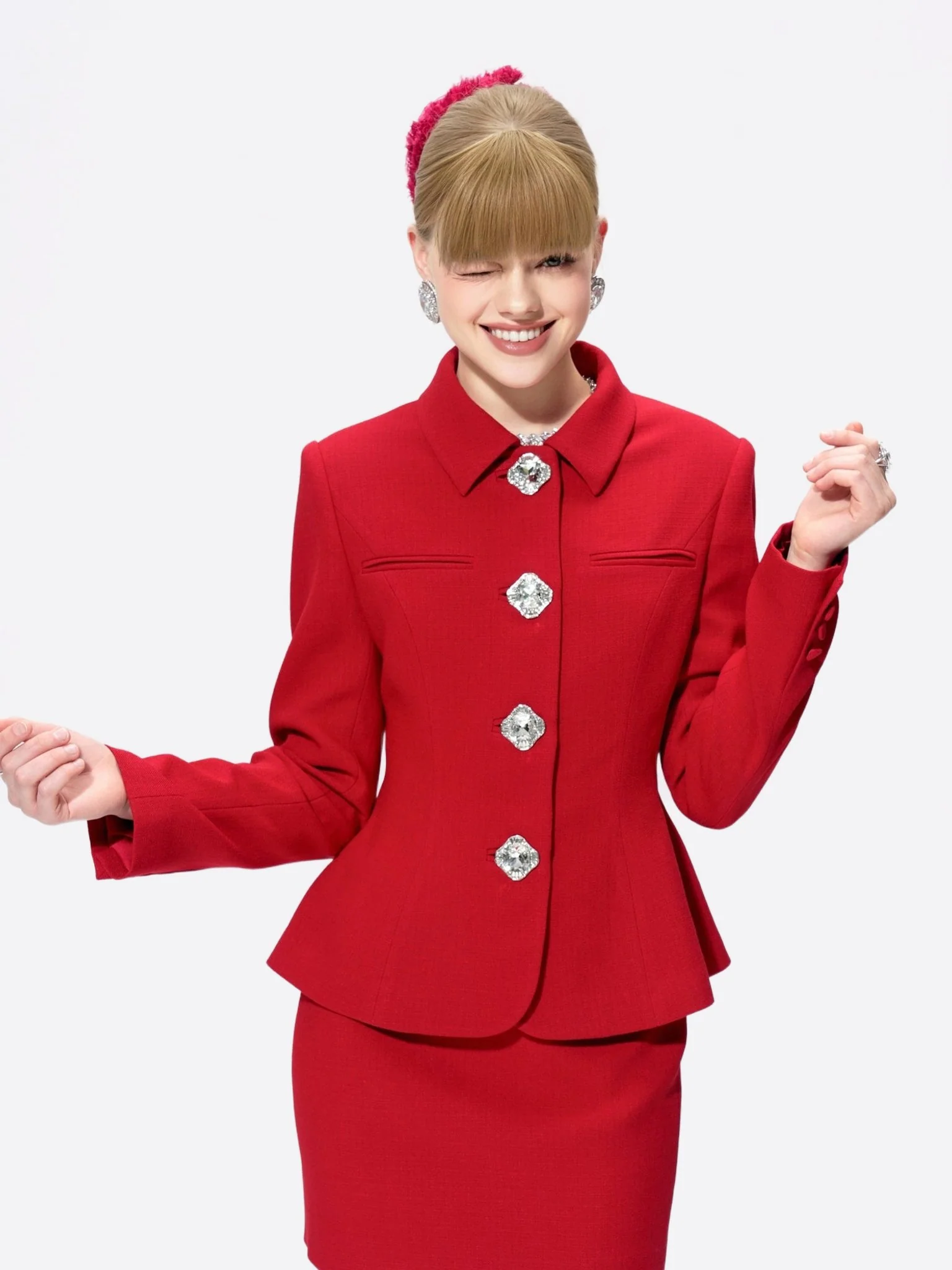 Vanessa Blazer (Red)