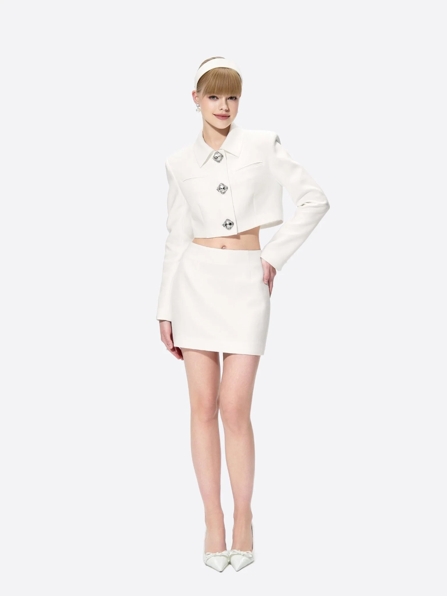 Vanessa Skirt (White)