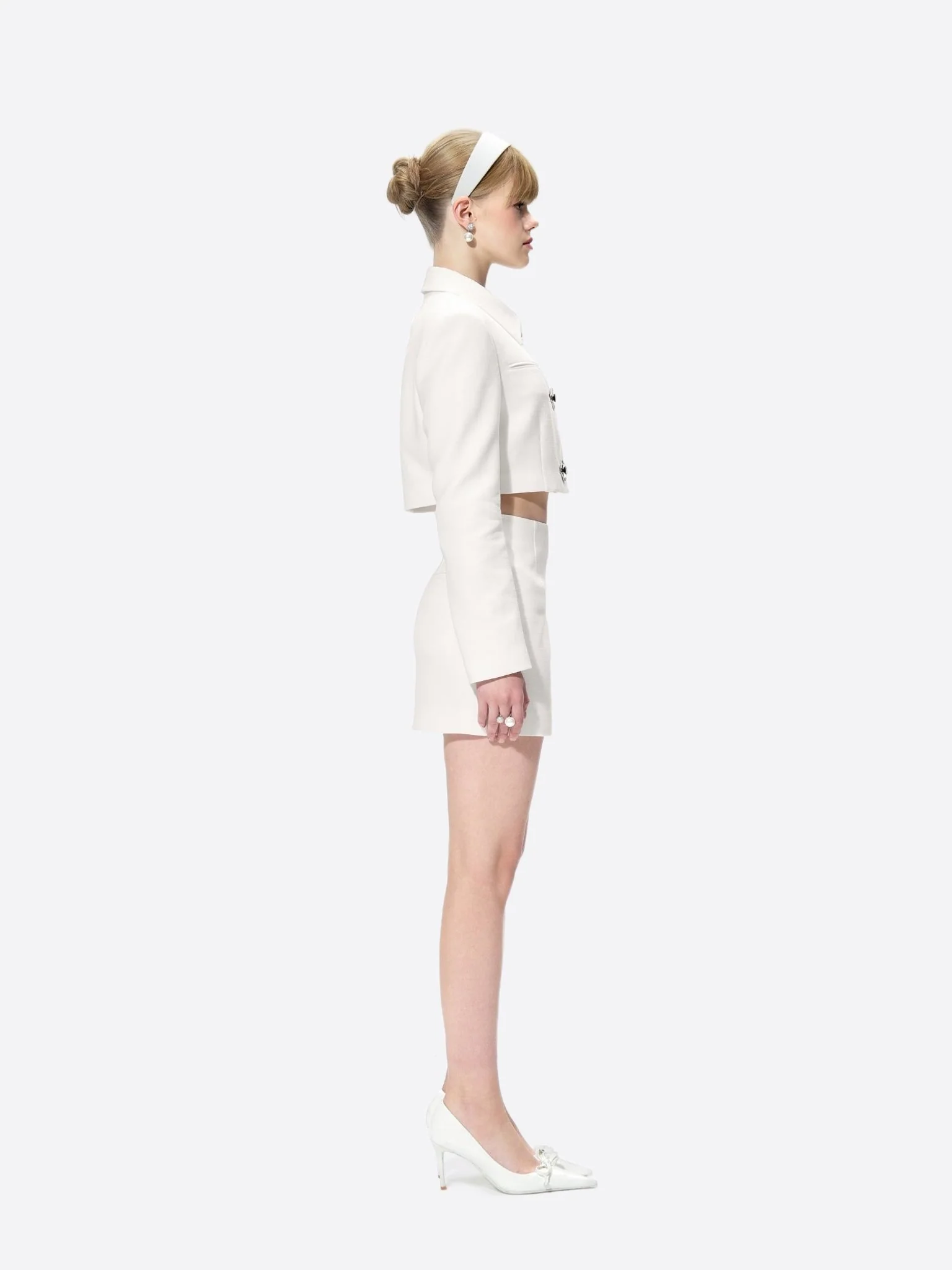 Vanessa Skirt (White) - Image 3